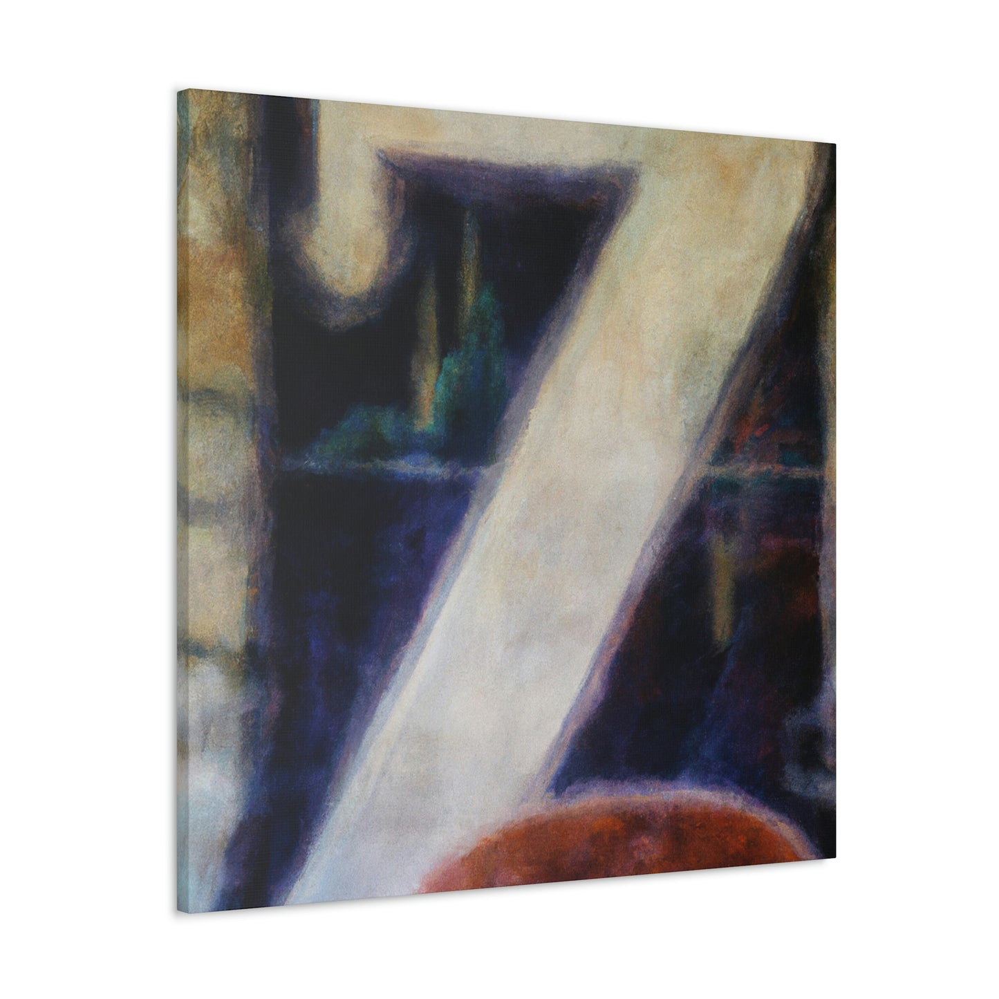 "Z in Art Deco" - Canvas