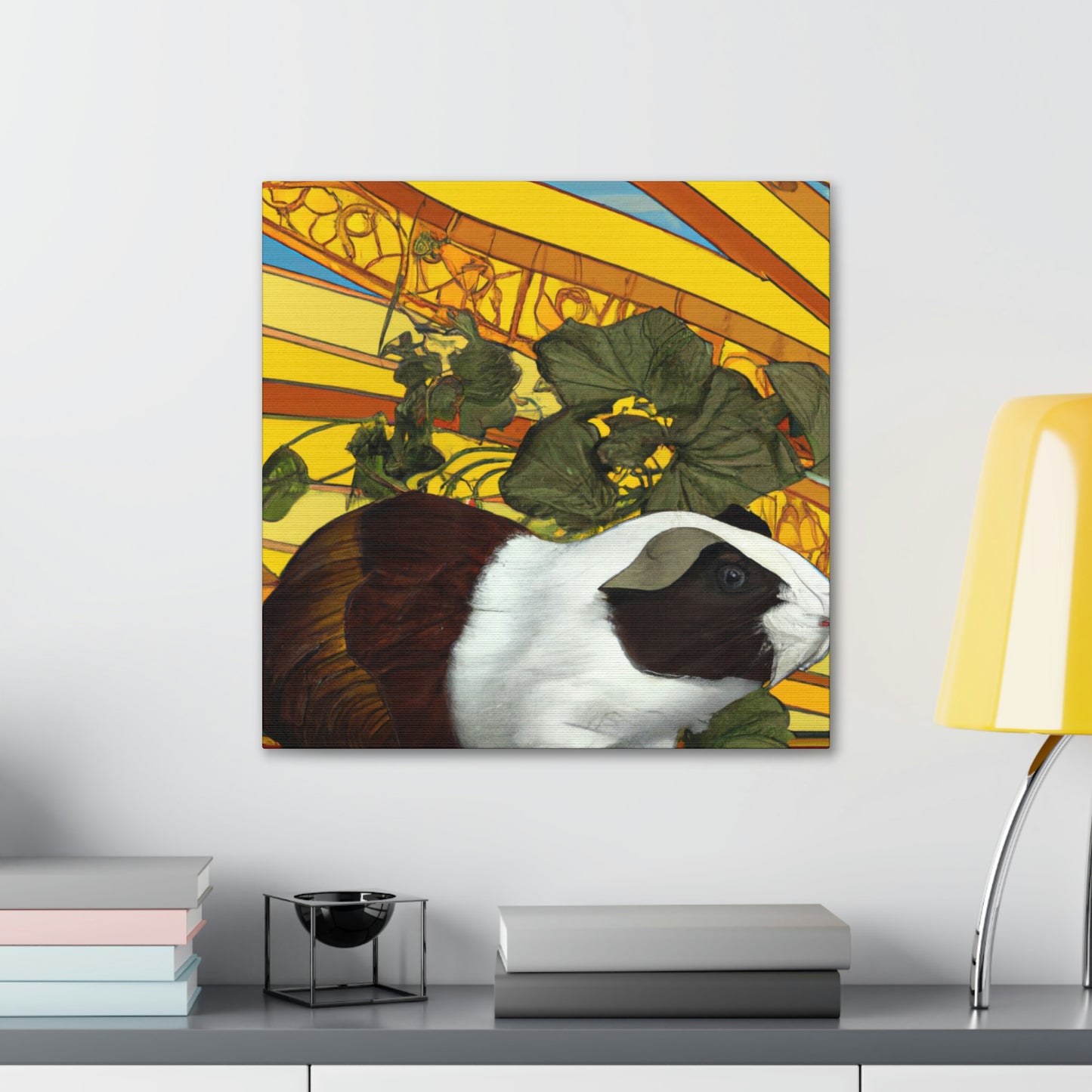 Guinea Pig Grandeur - Canvas