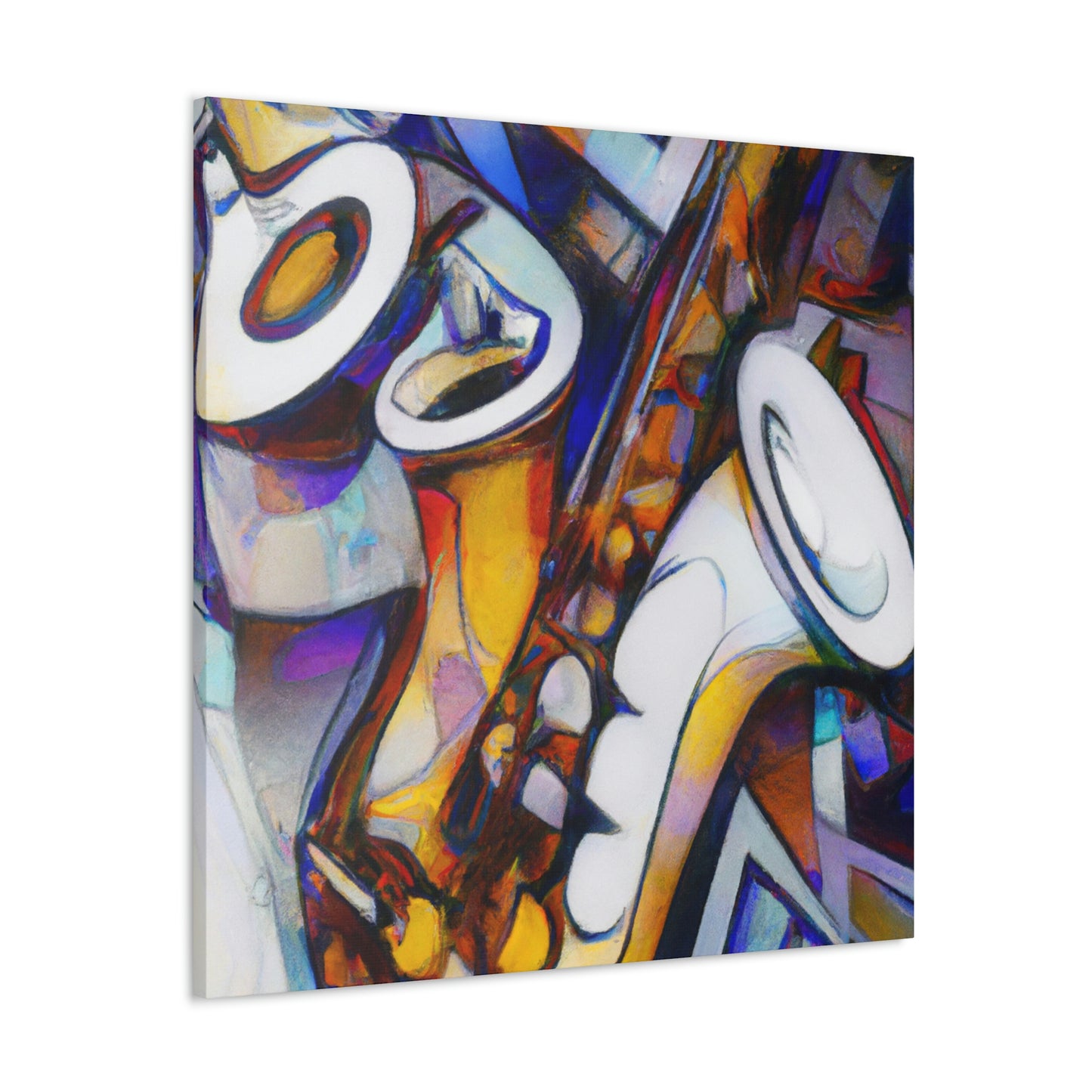 Saxophone Jazz Symphony - Canvas