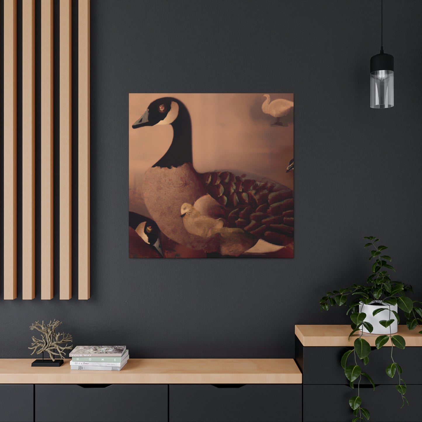 Canadan Goose Deco. - Canvas