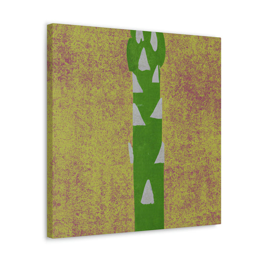 Asparagus Abstraction - Canvas