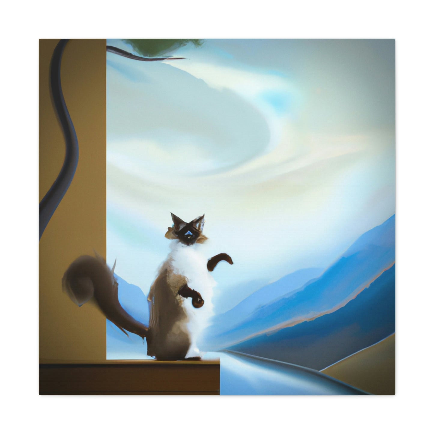 Ragdoll in Evening Dreams - Canvas