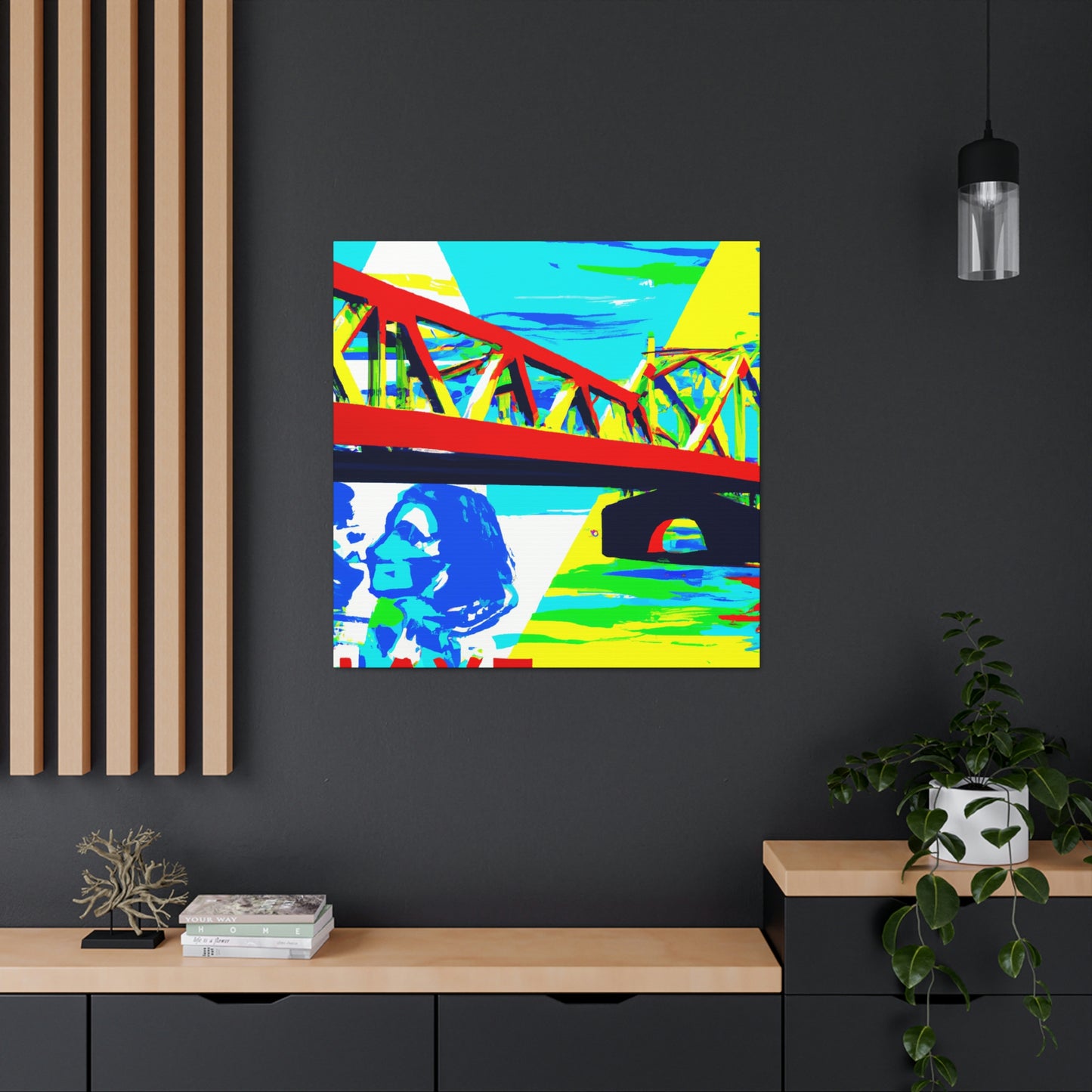 Love's Grand Bridge - Canvas