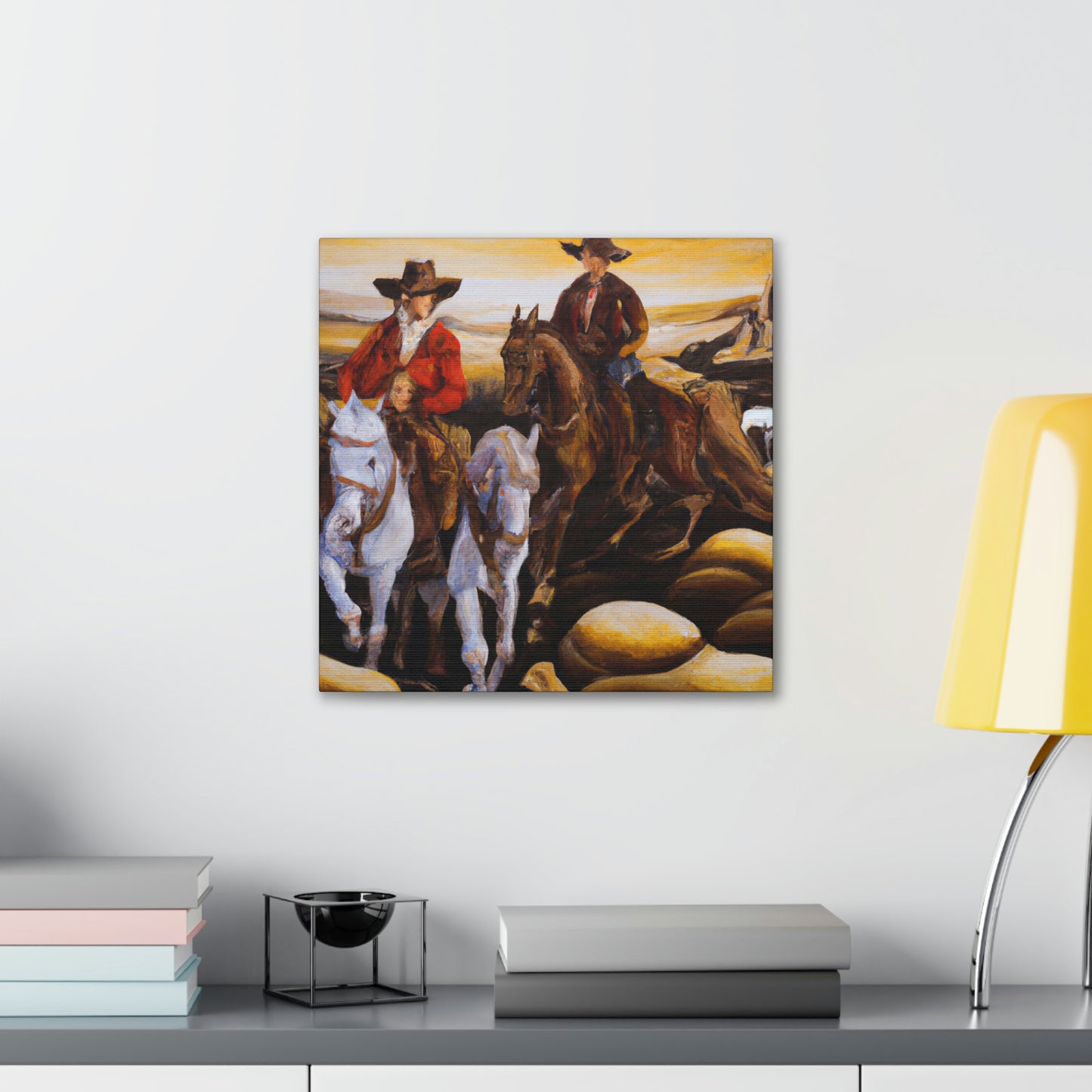 "Golden Countryside Vistas" - Canvas