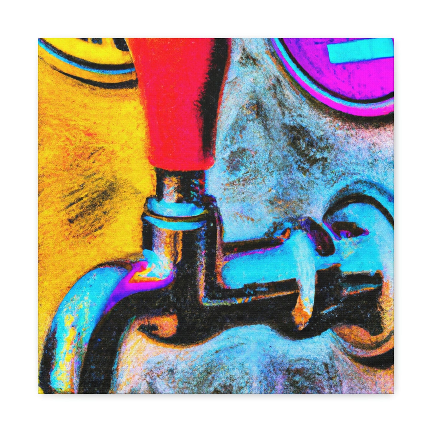 Bar Time Bubbles - Canvas