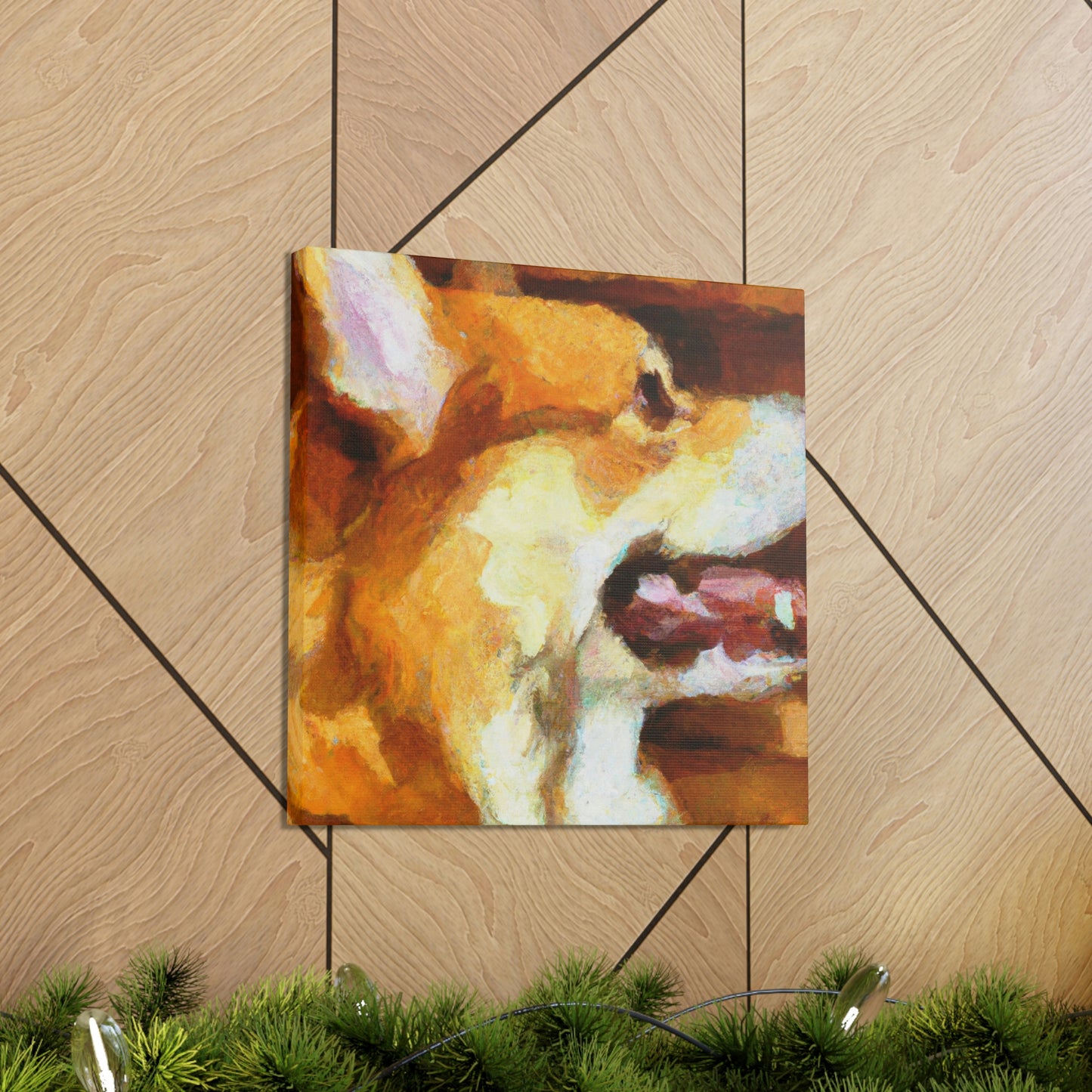 Welsh Corgi Symphony - Canvas