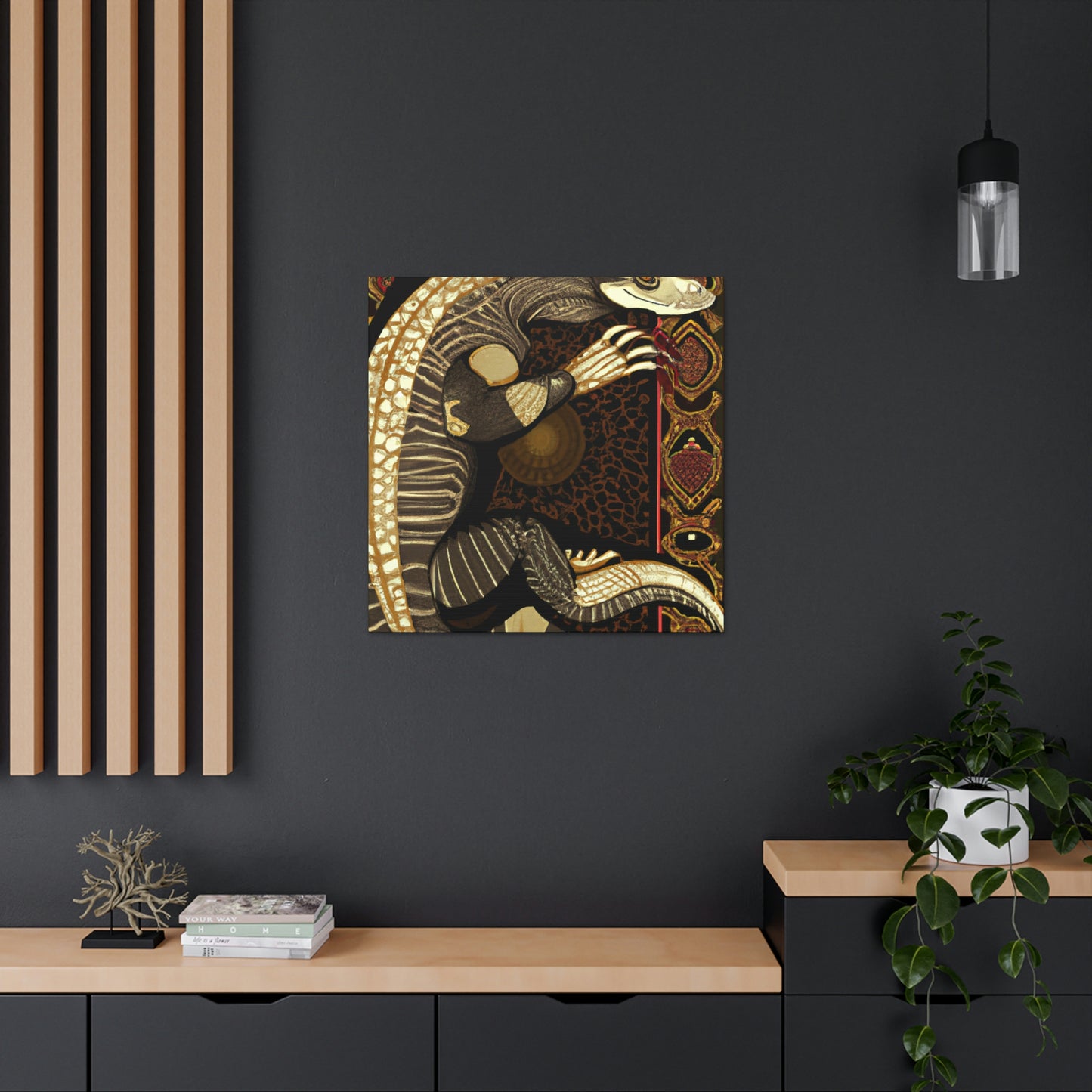 Komodo Dragon Splendor - Canvas