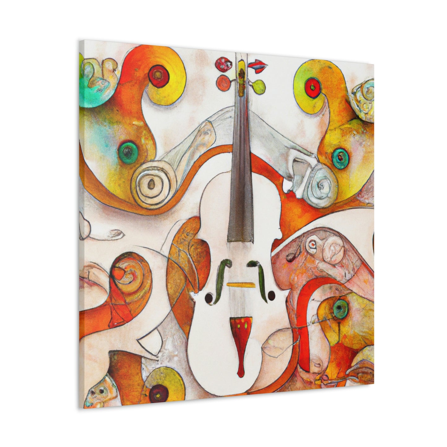 Vibrant Violin Melody - Canvas