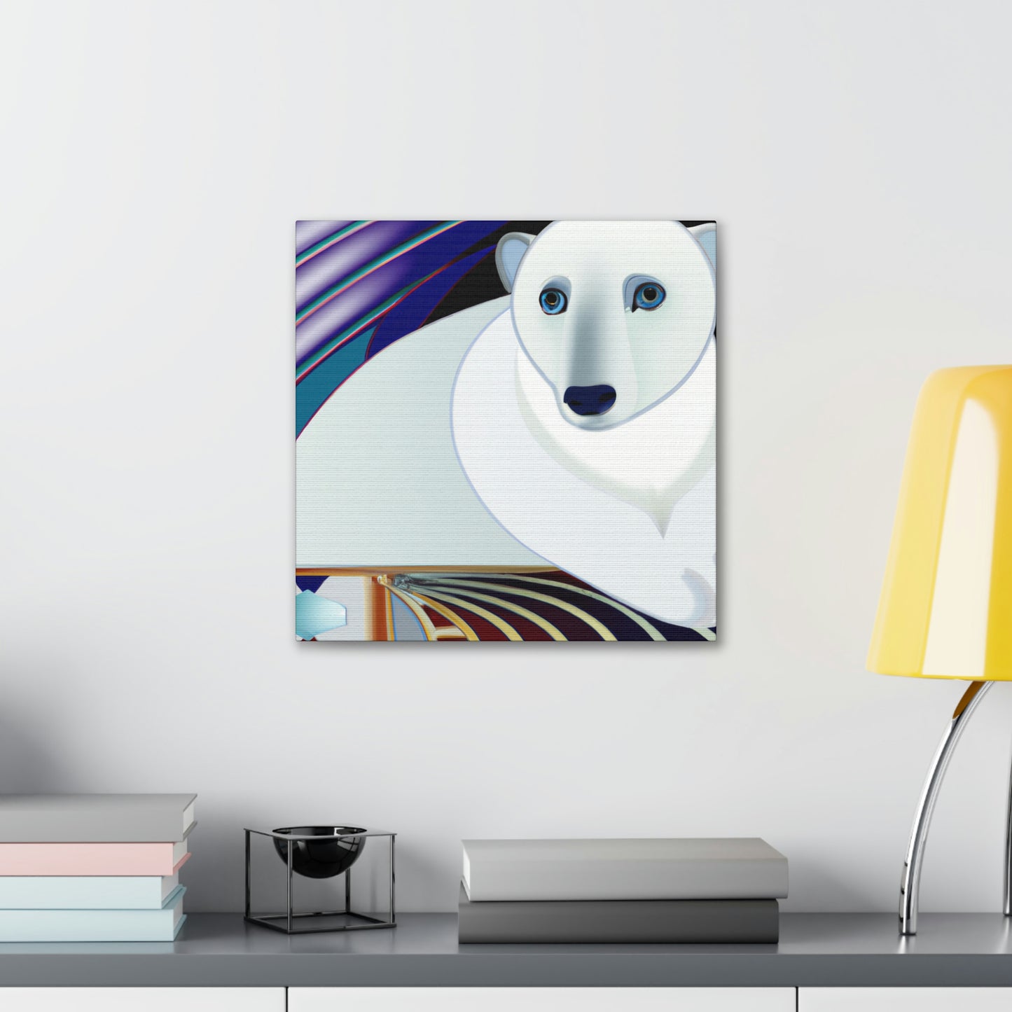 Ermine's Shining Splendor - Canvas