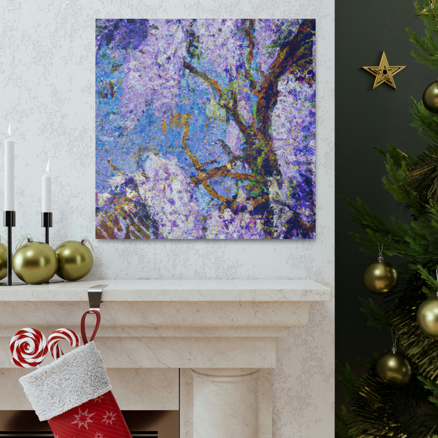 Wisteria in Bloom - Canvas