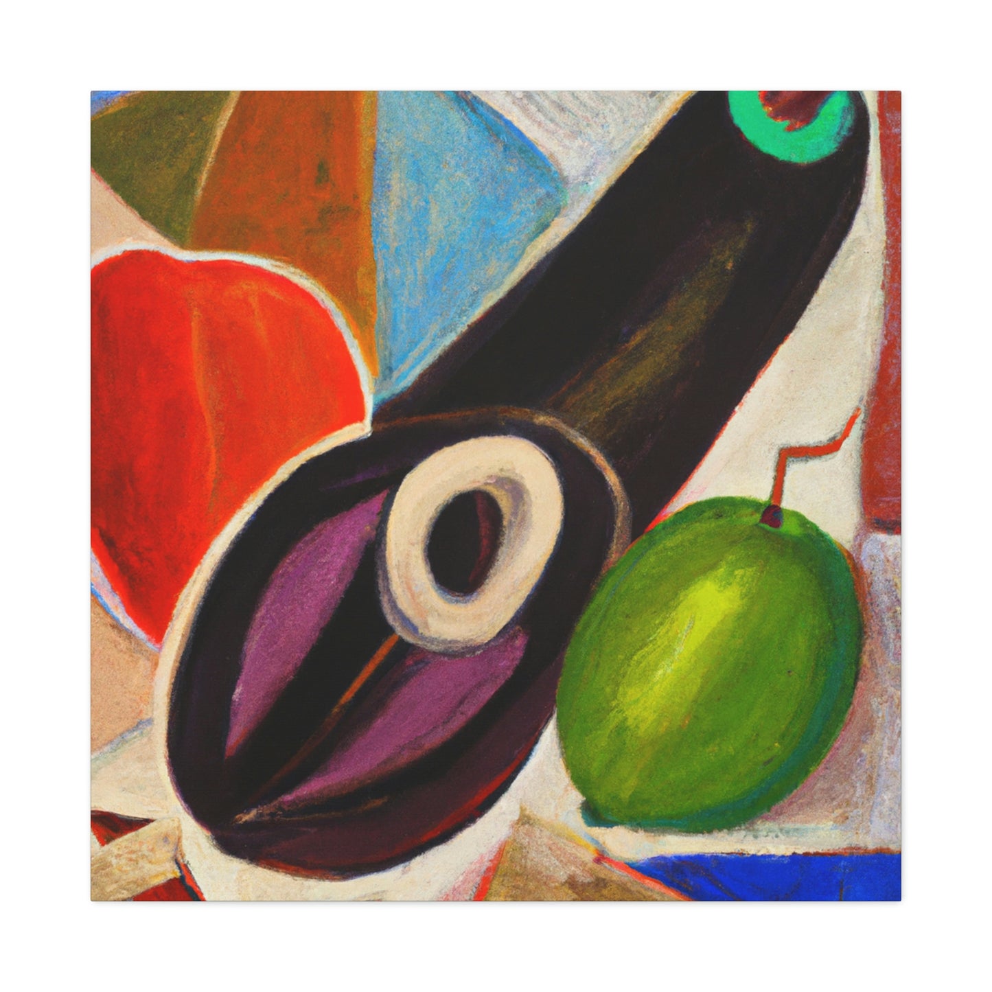 Veggies in Expressionism - Canvas