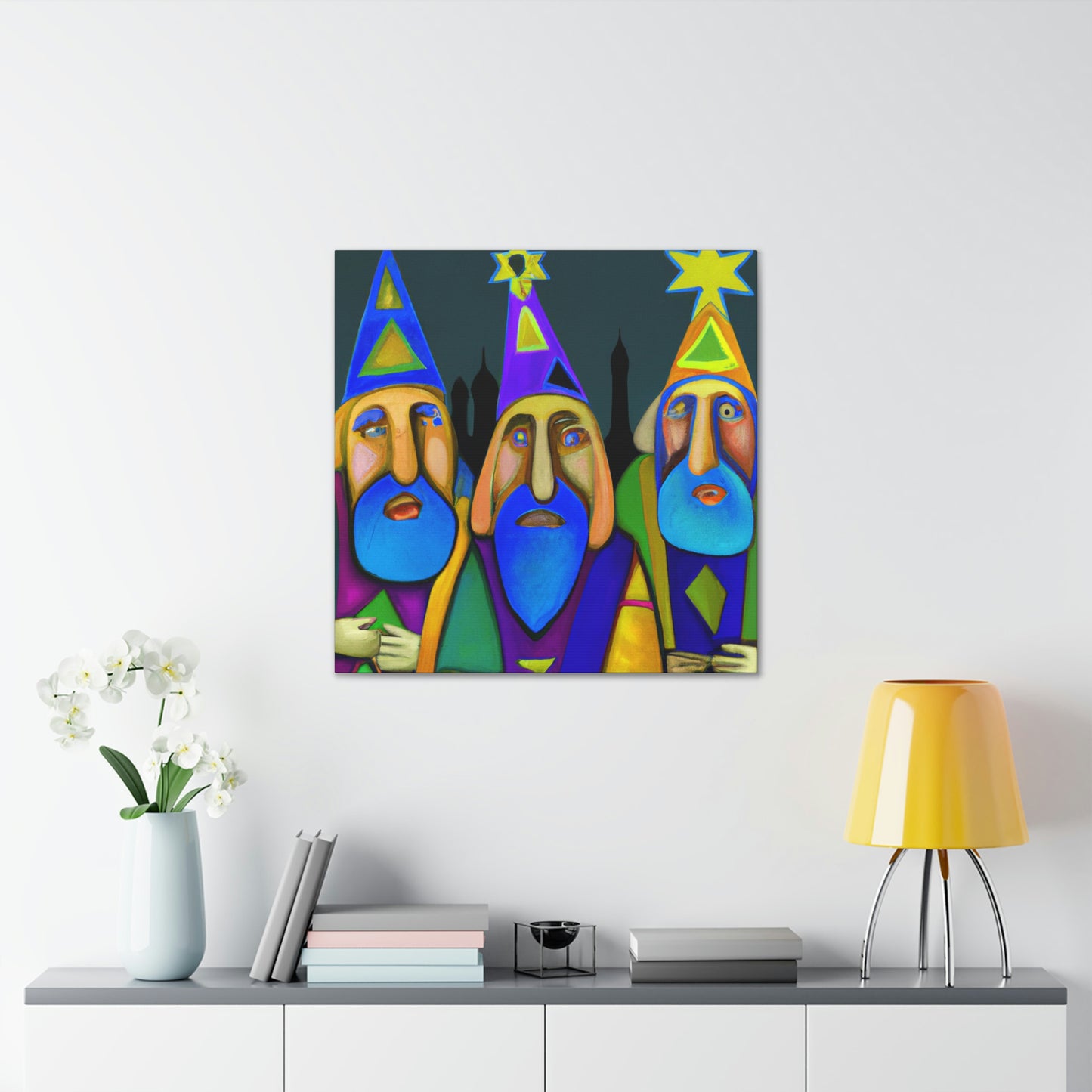 Wise Men of Gold - Canvas