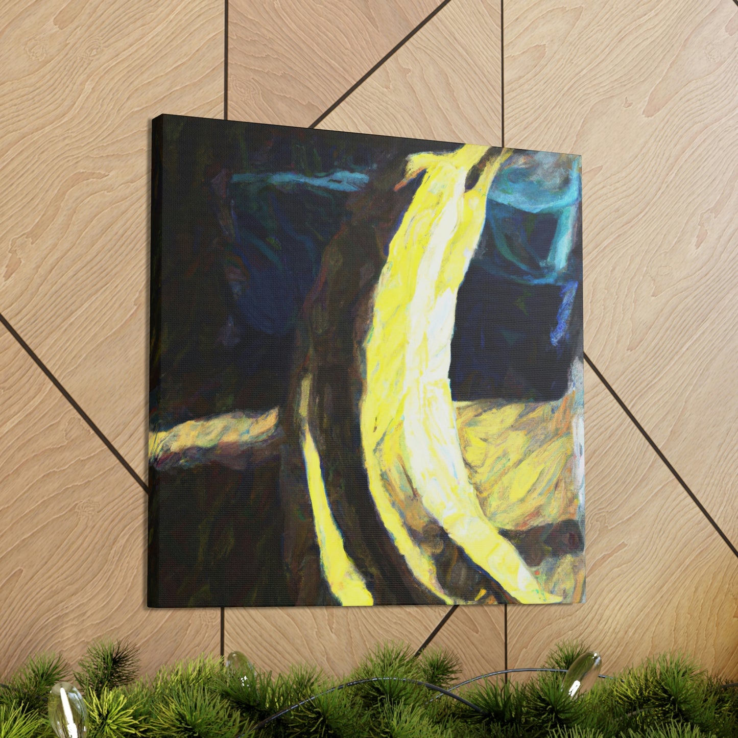 Banana Burst of Realism - Canvas