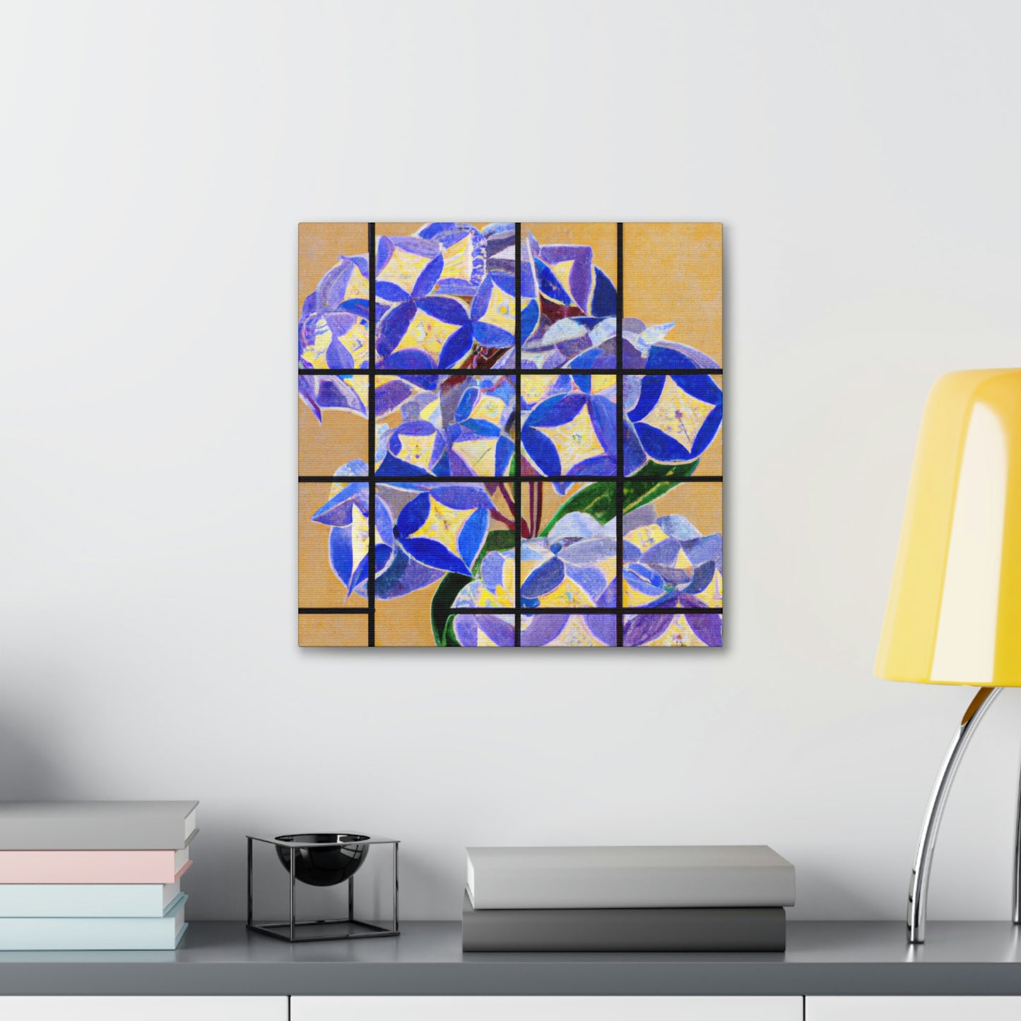 "Hydrangea in Twilight" - Canvas