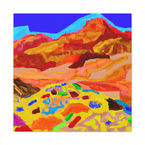 Desert of Colorful Hues - Canvas