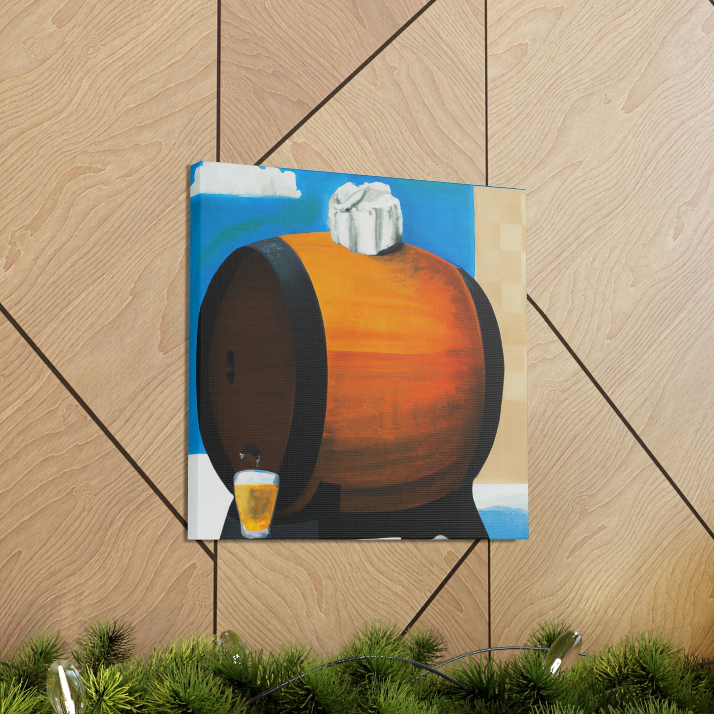 Whiskey Barrell Dreaming - Canvas