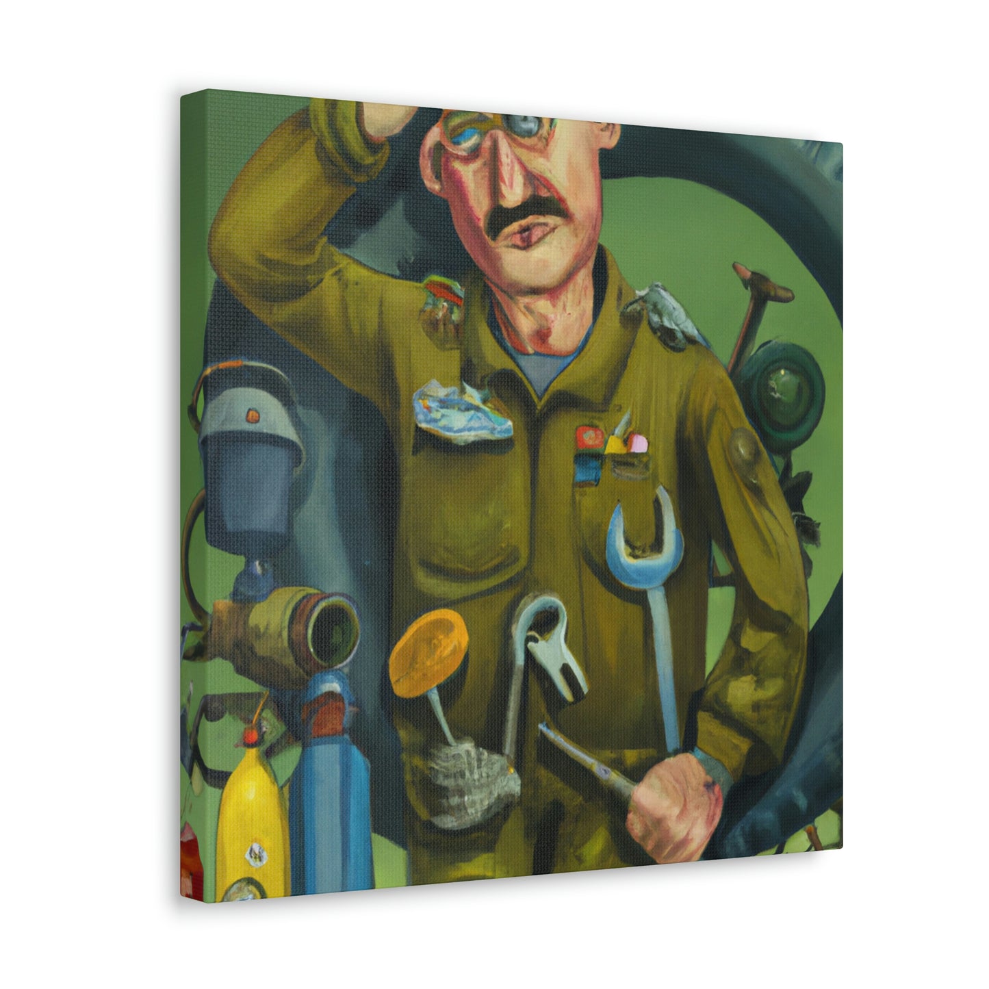 The Mechanic's Toolbox - Canvas