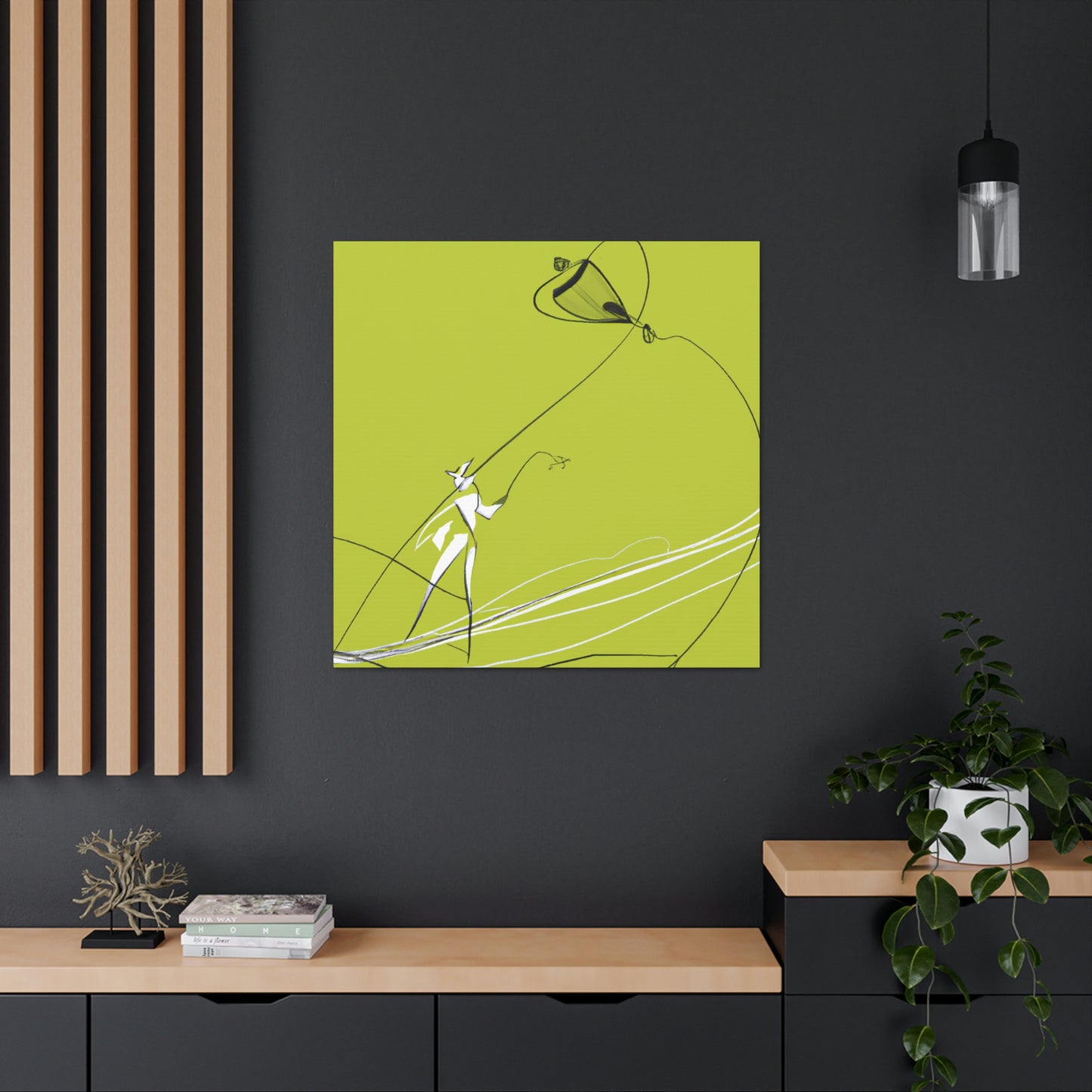 Fly Fishing Simplicity - Canvas