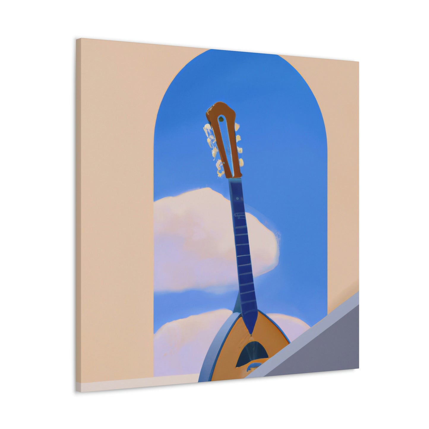 Mandolin of Minimalism - Canvas