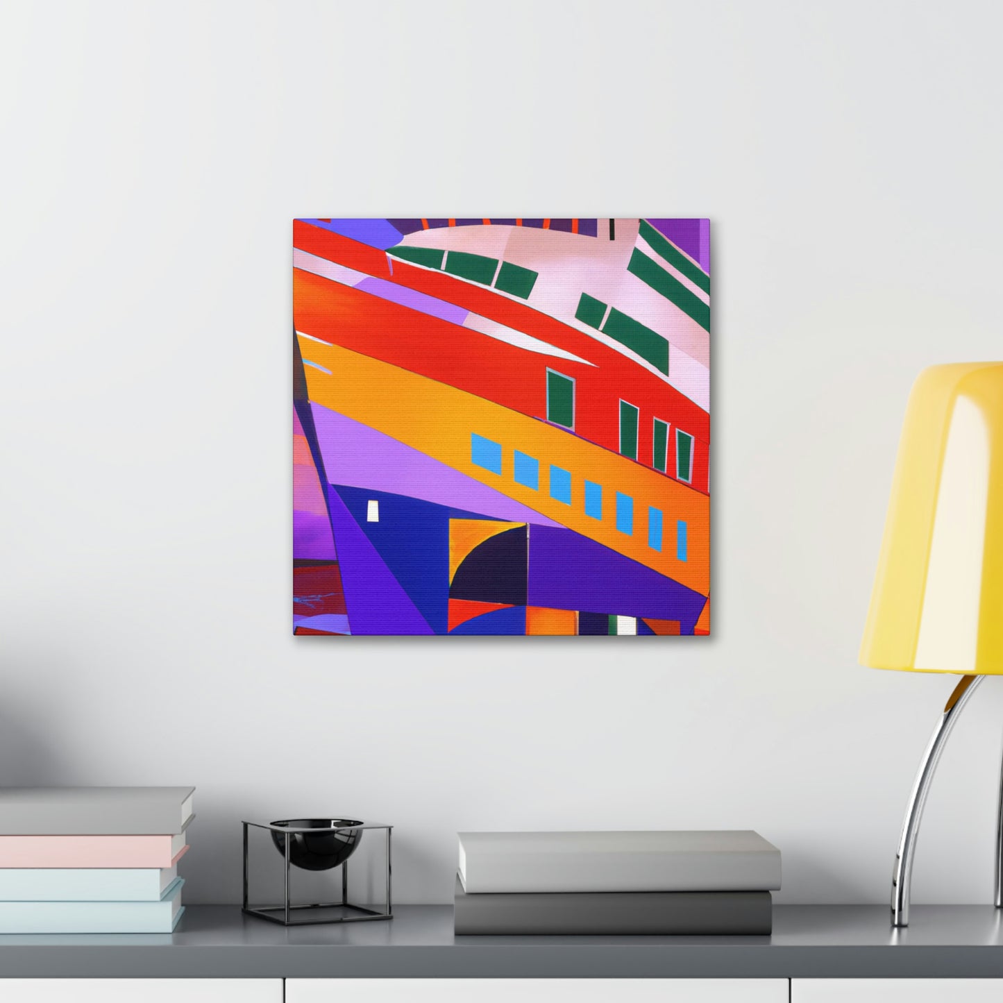 Ferry of the Roaring Twenties. - Canvas