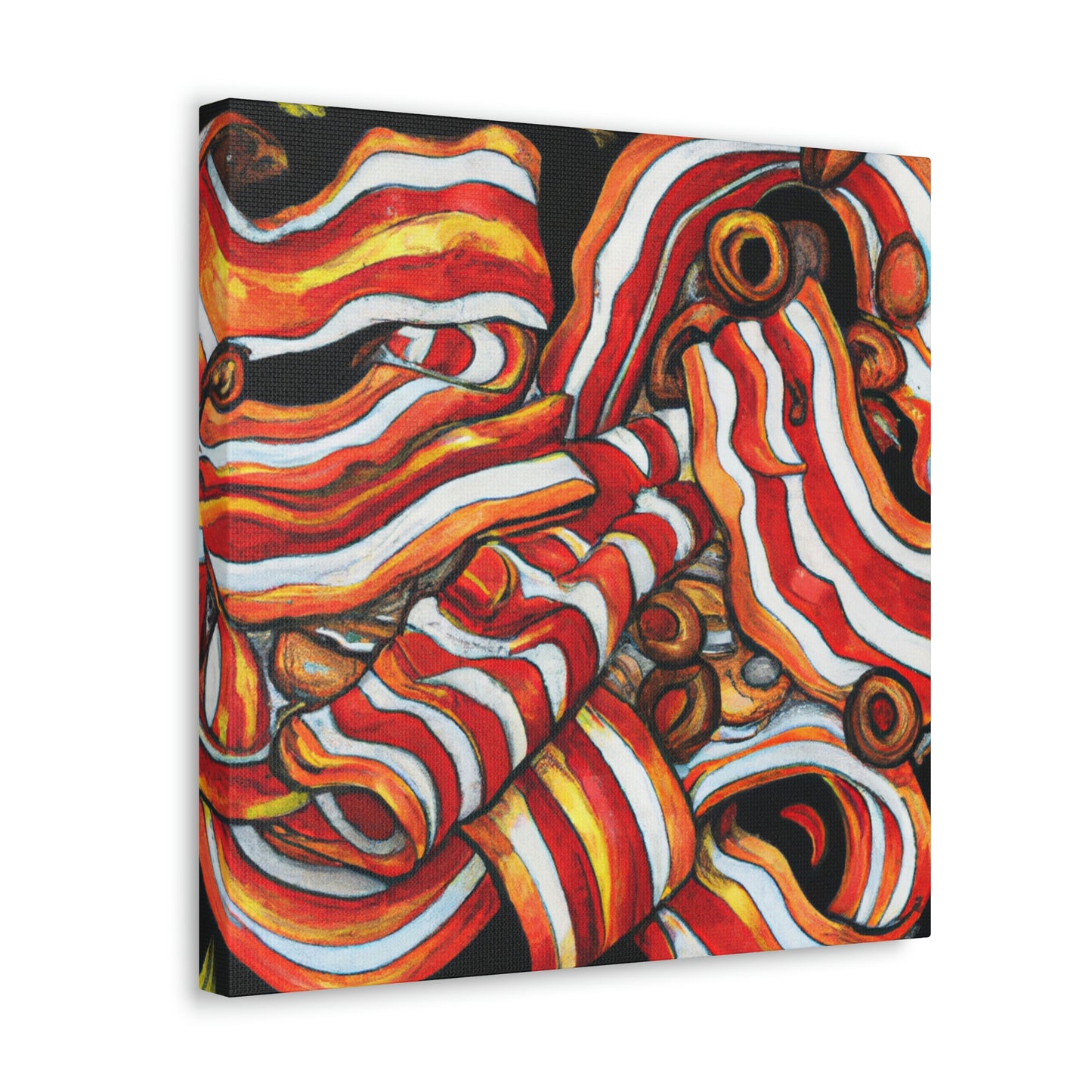 "Bacon Delight Painting" - Canvas