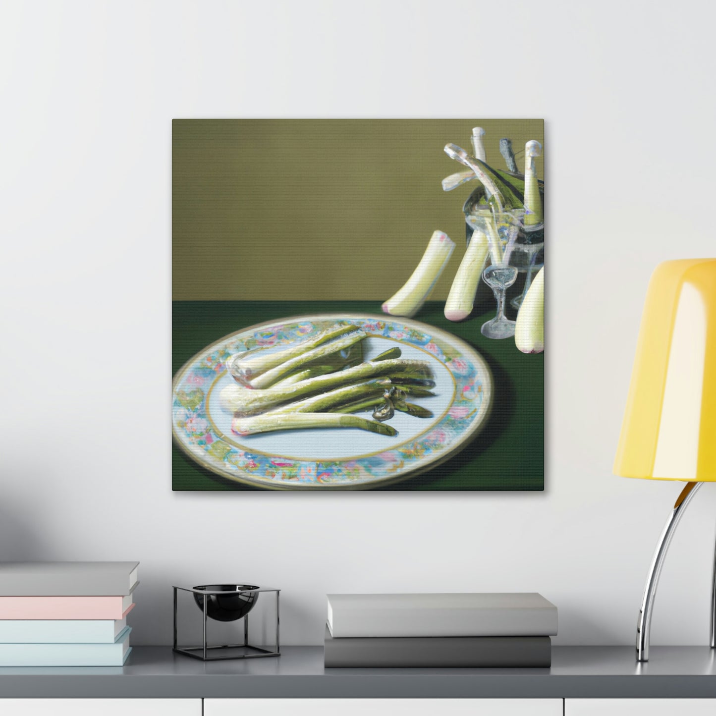 "The Asparagus Harvest" - Canvas