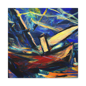 "Sailing Into the Sunset" - Canvas