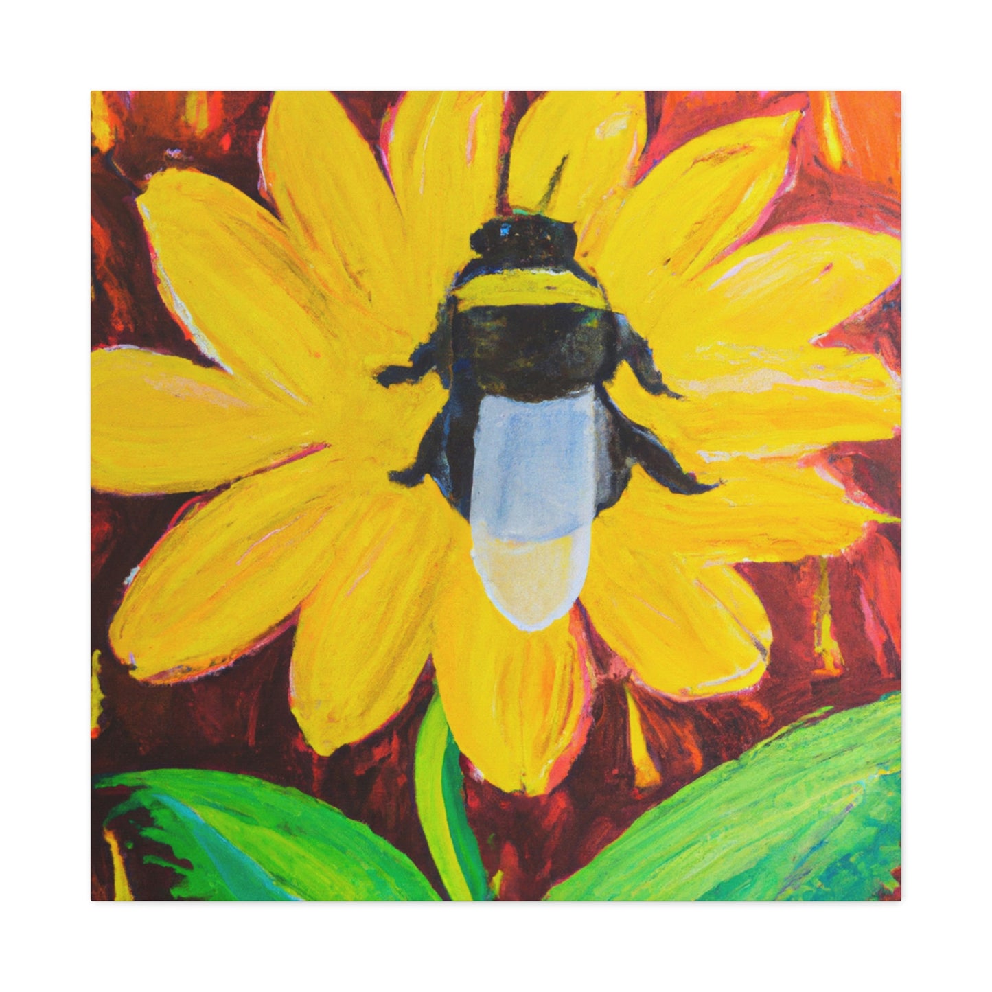 "Bumblebee in Bloom" - Canvas