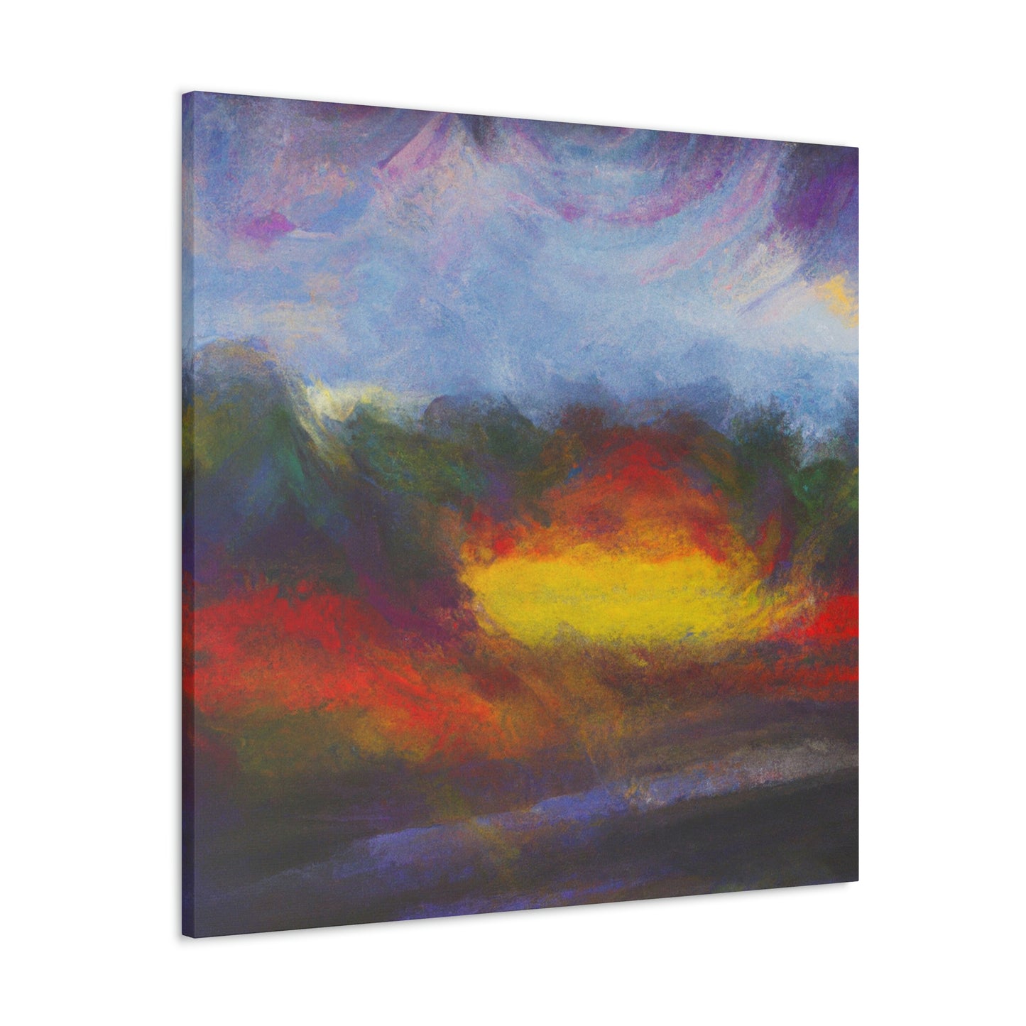 Dawn of Floral Beauty - Canvas