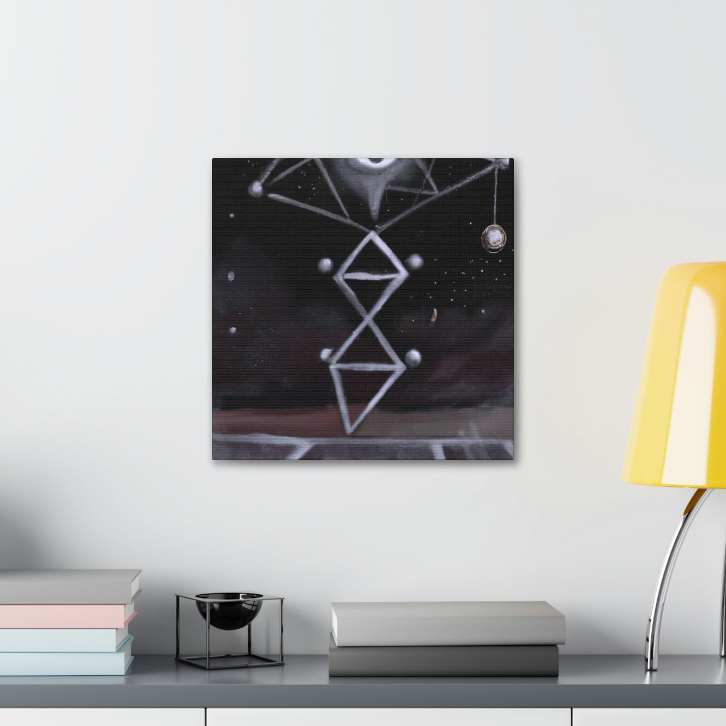 "Stargazing Minimalism" - Canvas