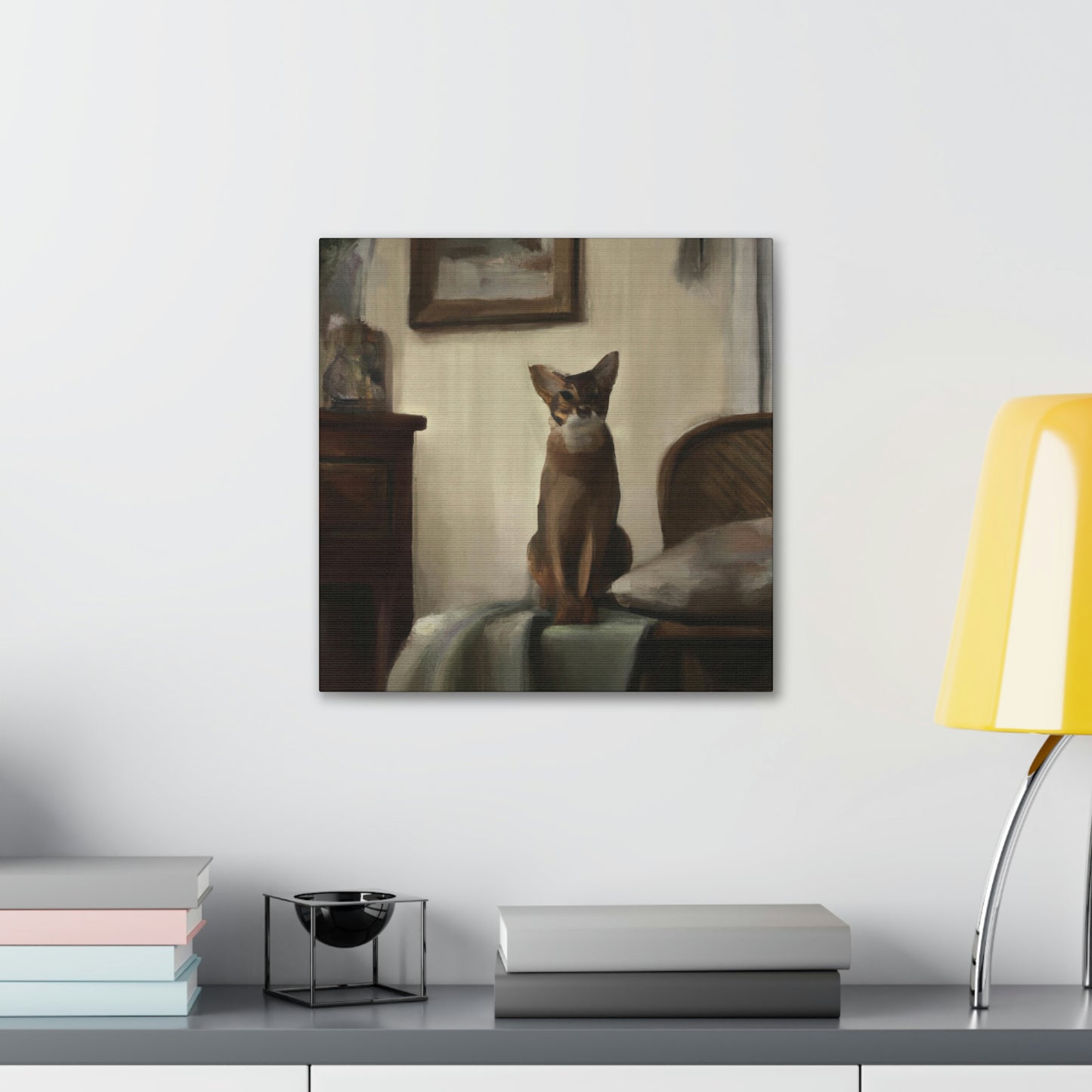 "Abyssinian Impressionist Dream" - Canvas