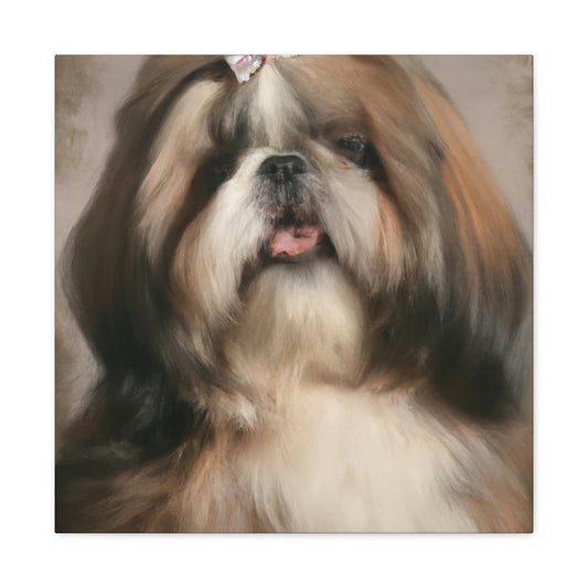 Shih Tzu Baroque Dream - Canvas