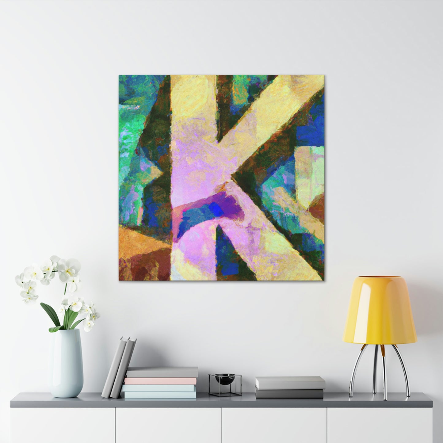 "Kaleidoscopic Color Spectrum" - Canvas