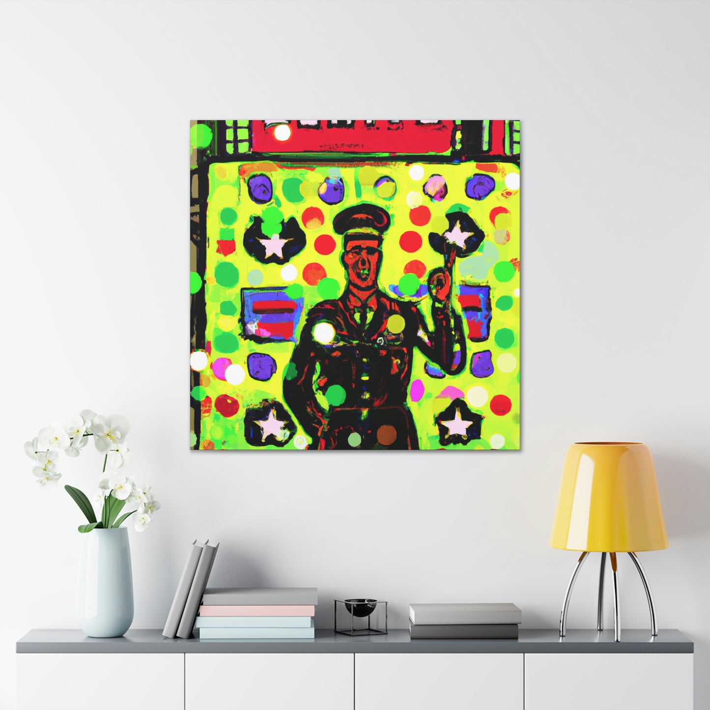 Supply Sergeant Pop Art - Canvas