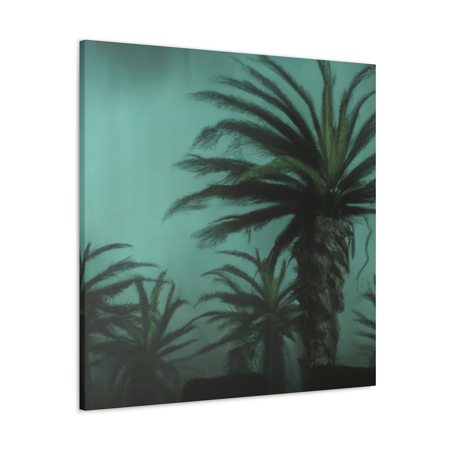 "Abstracted Palm Reflection" - Canvas