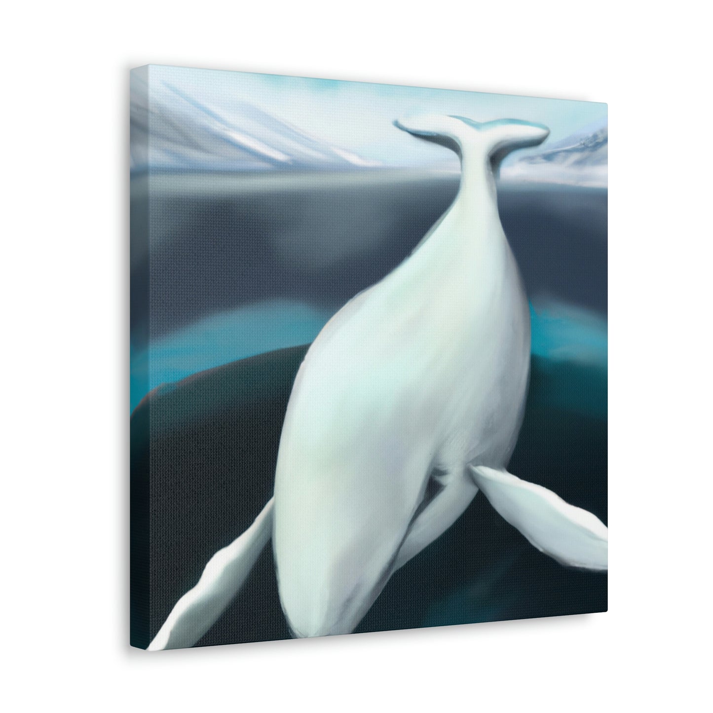 "Bowhead Whale Migration" - Canvas