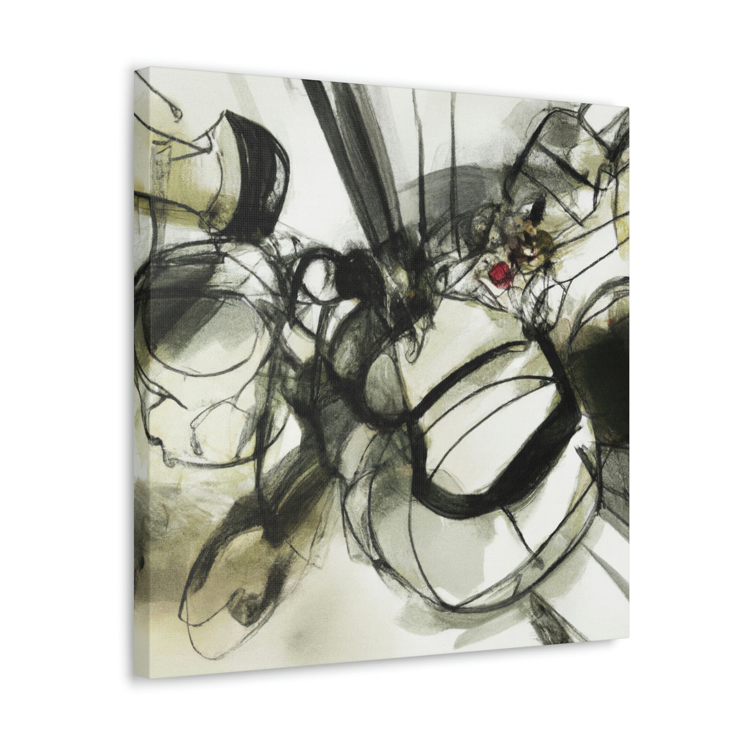 "Grenades in Abstraction" - Canvas