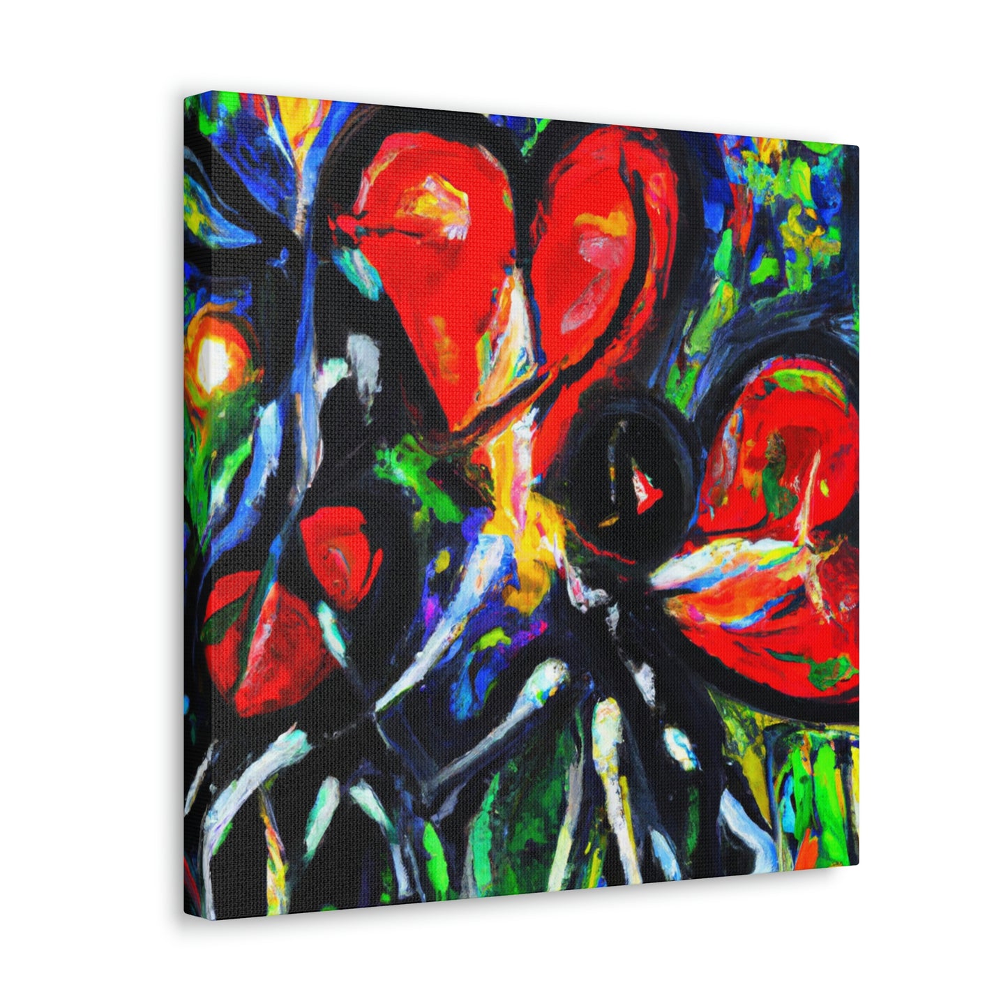 "Love and Fireflies Glow" - Canvas