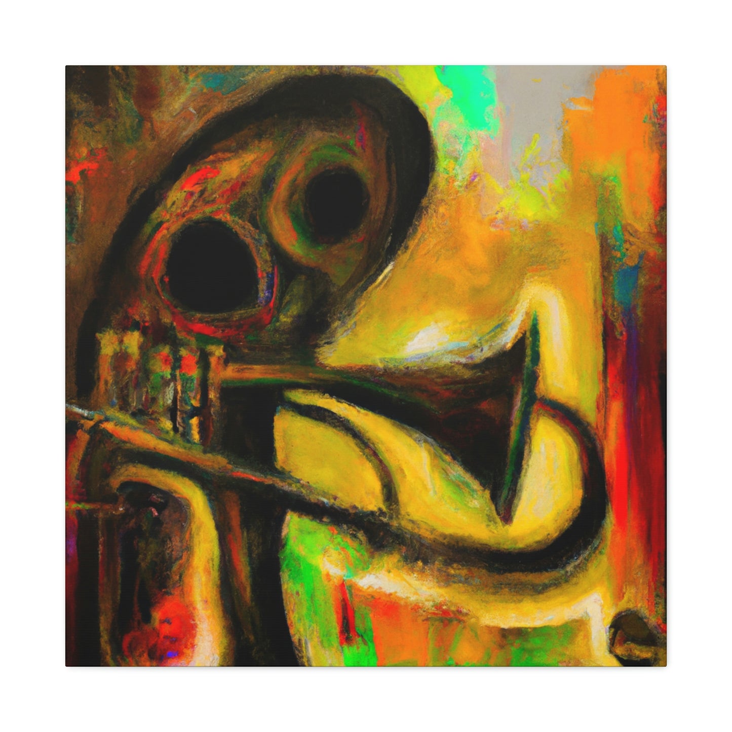 Trumpet of Abstraction - Canvas