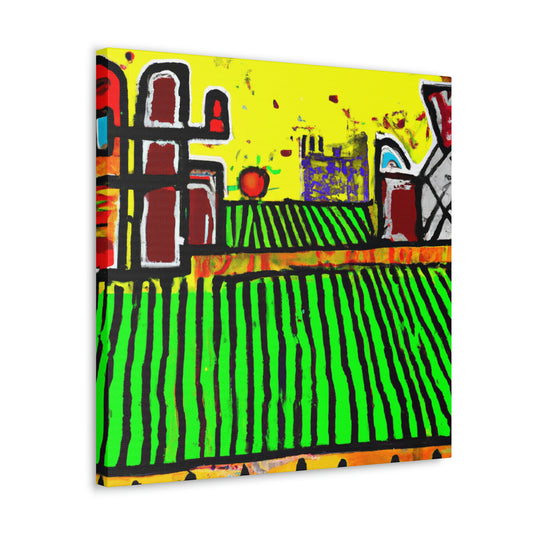 Harvesting Crops Abloom - Canvas