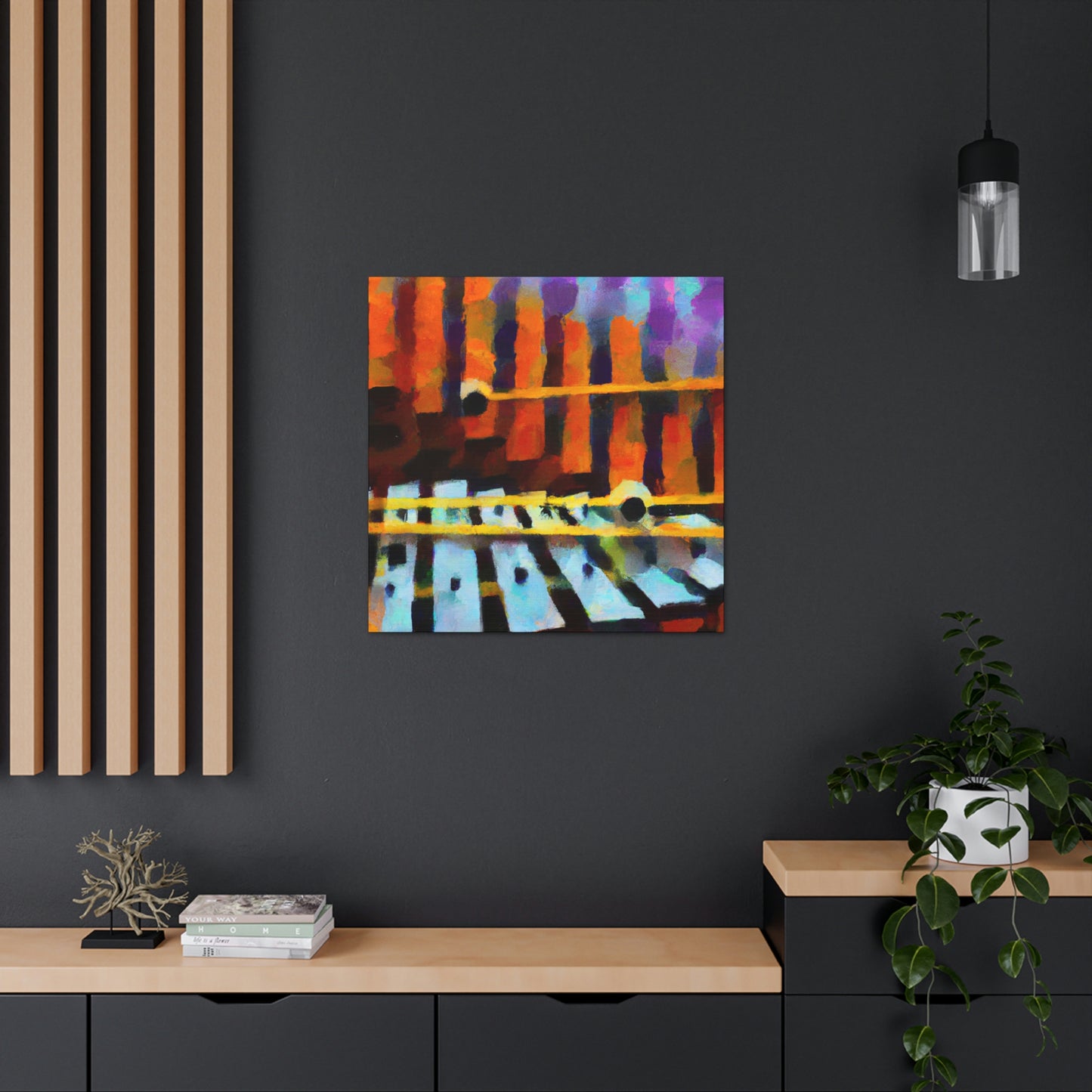 Xylophone Reflectionscape - Canvas