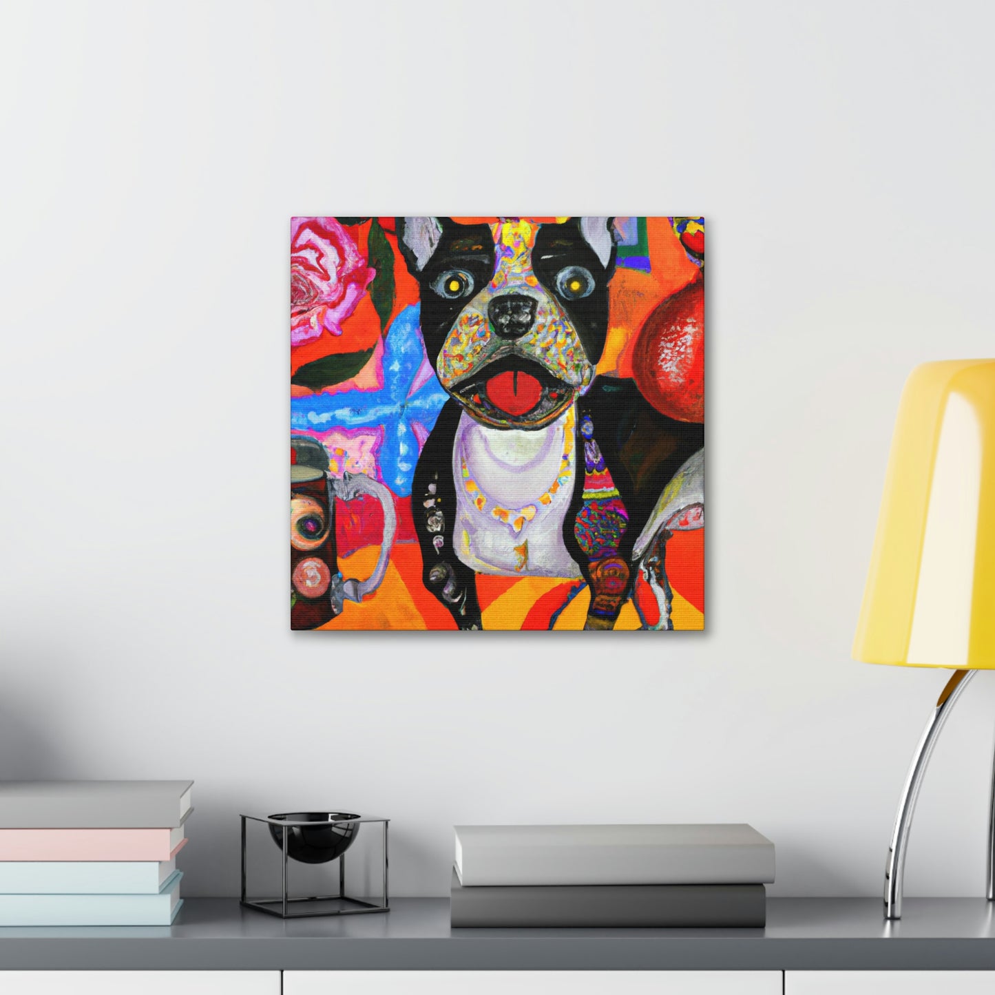 Mystic Bulldog Dreamscape - Canvas