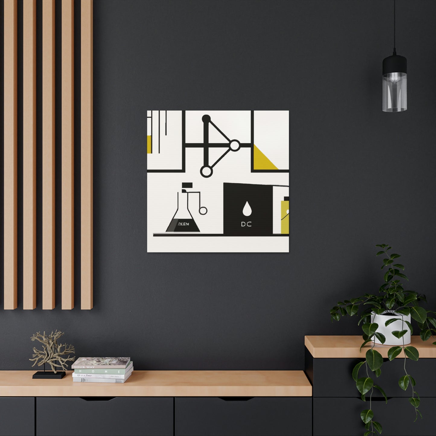 Chemistry of Minimalism - Canvas