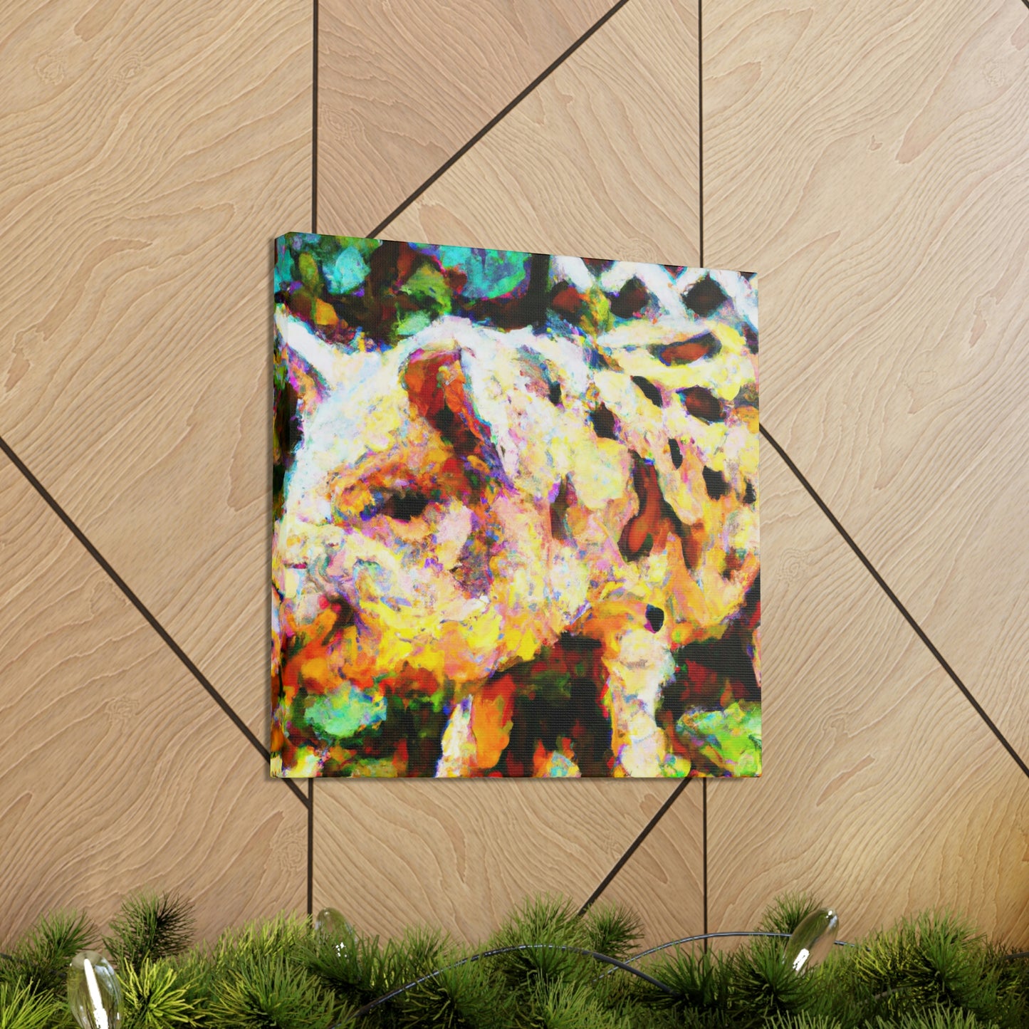 "Pig's Perception Ponderings" - Canvas