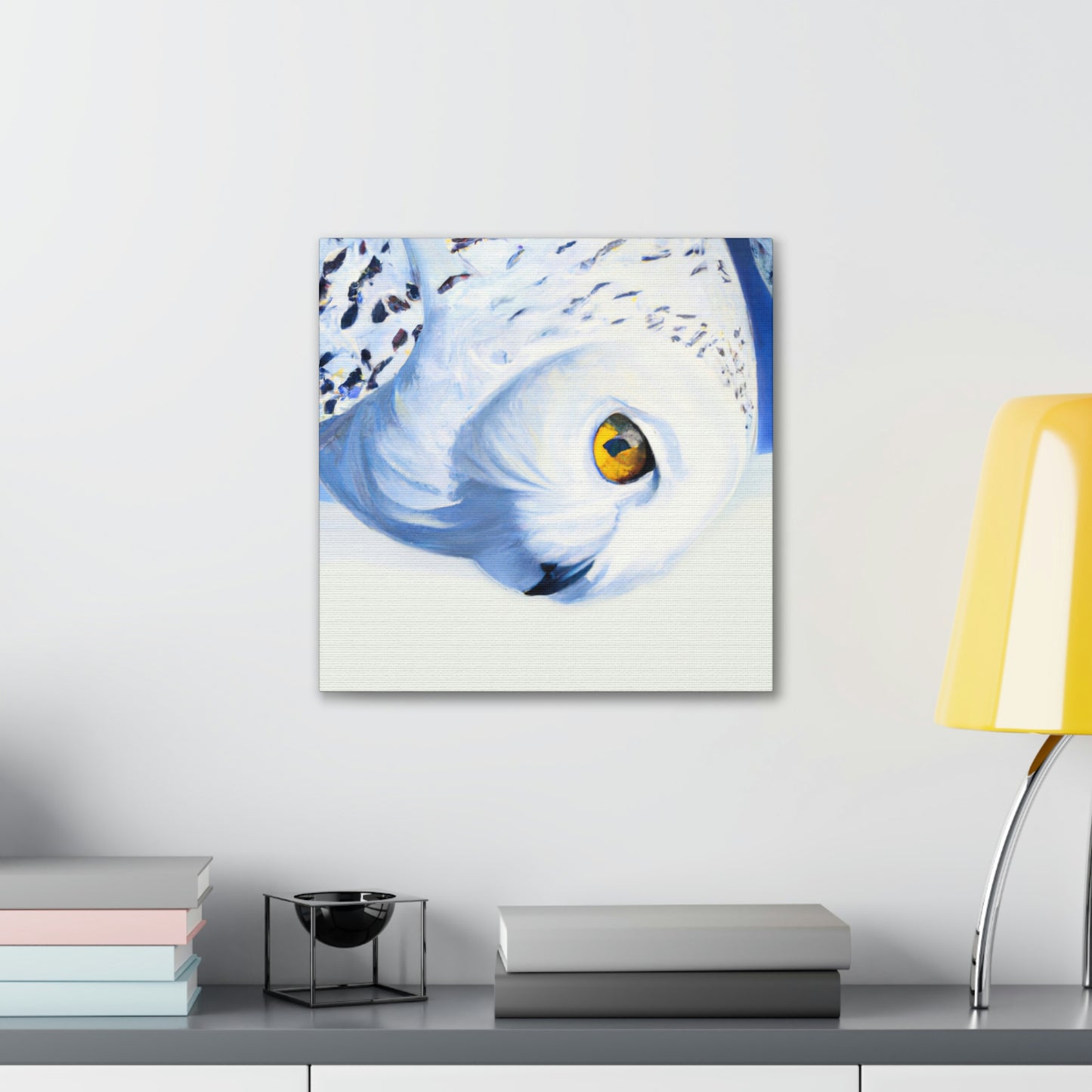 Snowy Owl Splendor - Canvas