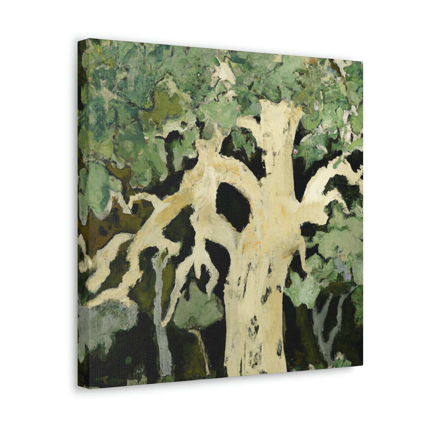 "Elm's Eternal Embrace" - Canvas