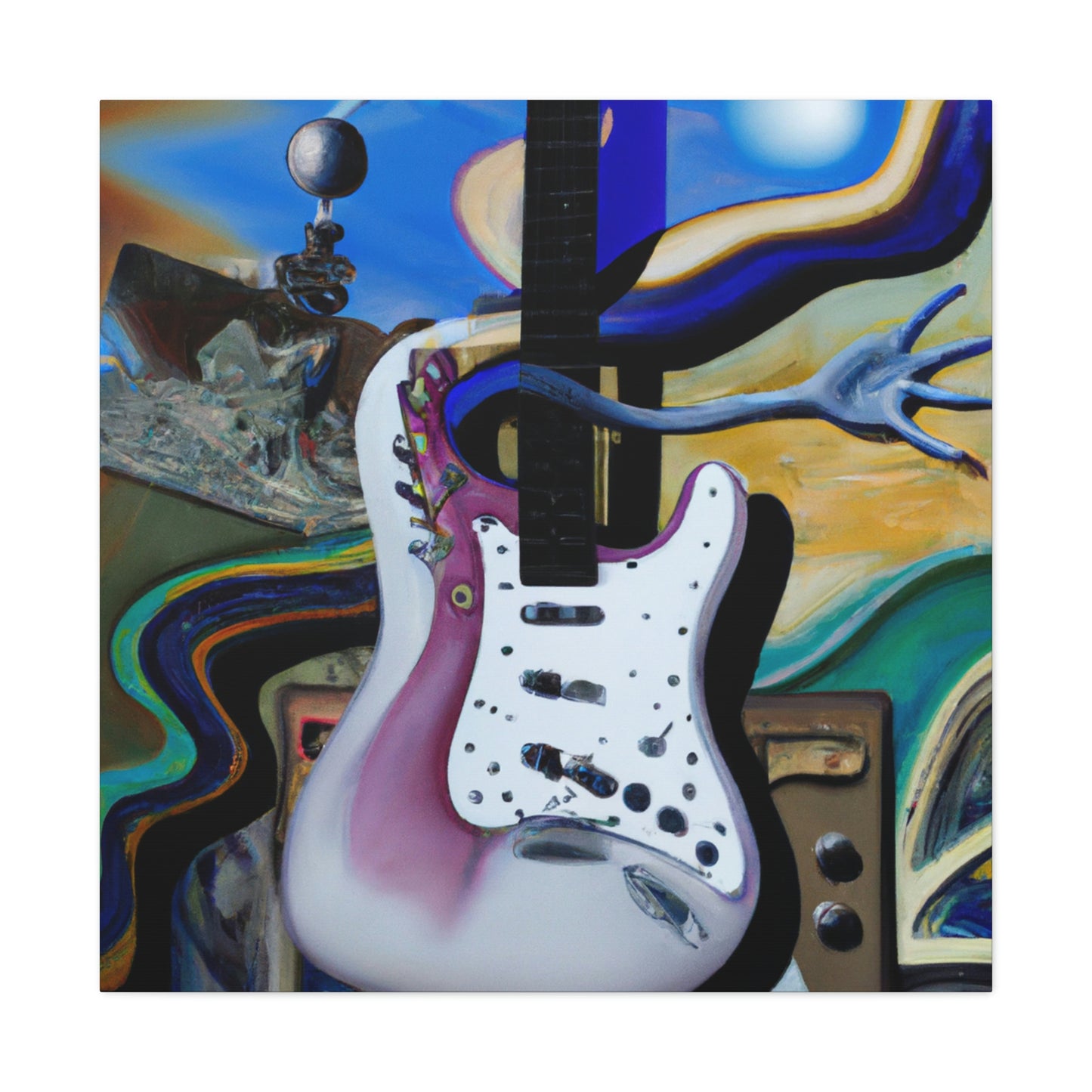 Fender in Surrealism - Canvas