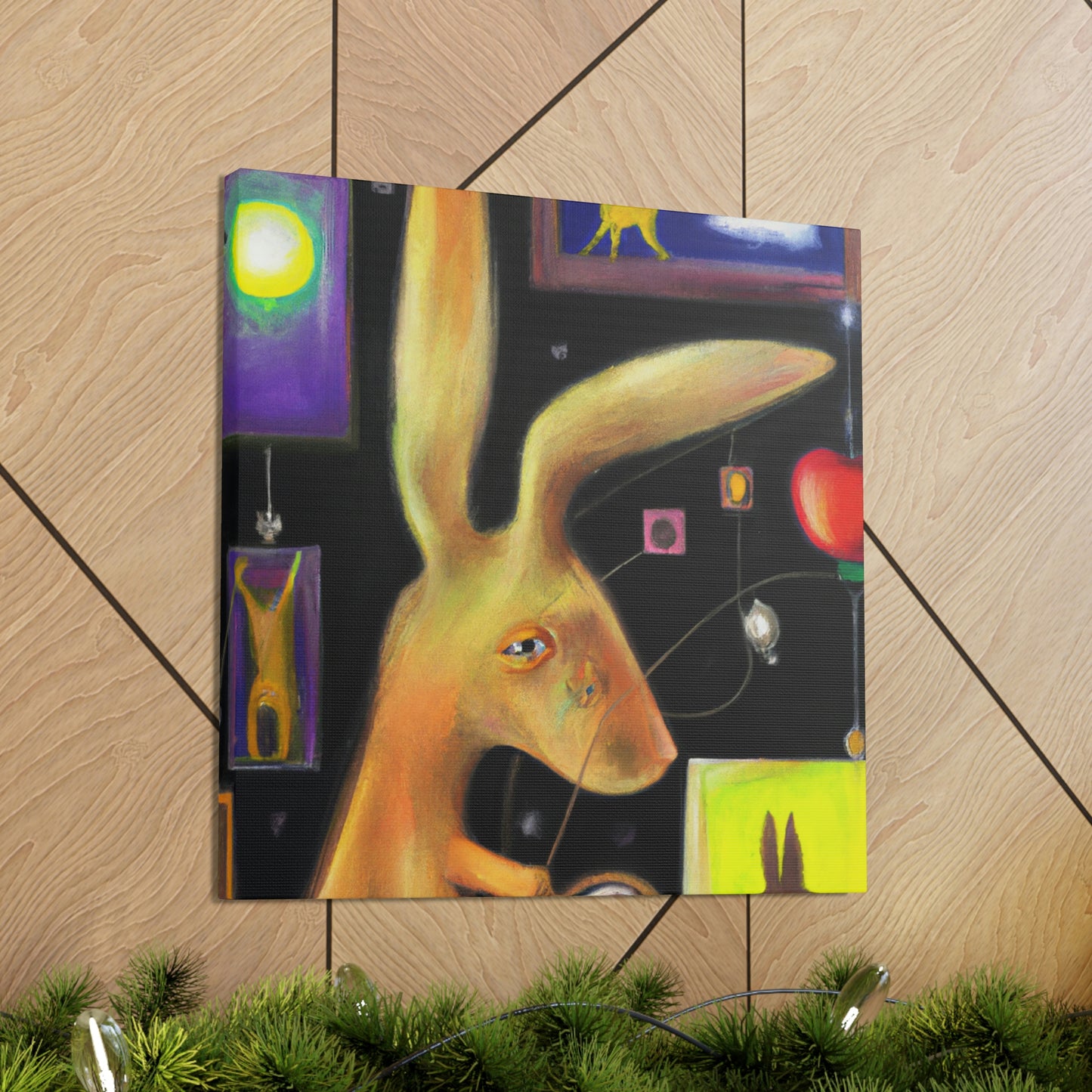 Rabbit in Eternal Dream - Canvas