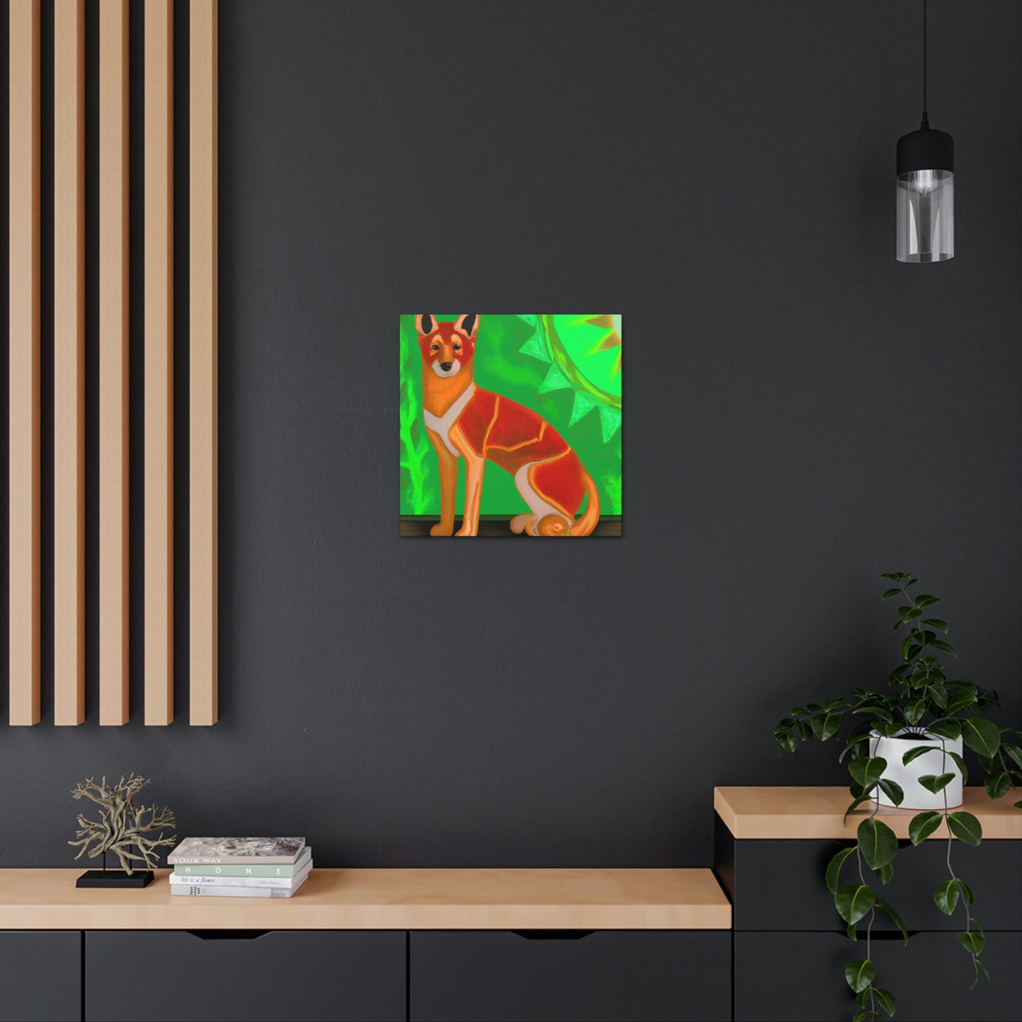 "Dhole's Jazz Revival" - Canvas