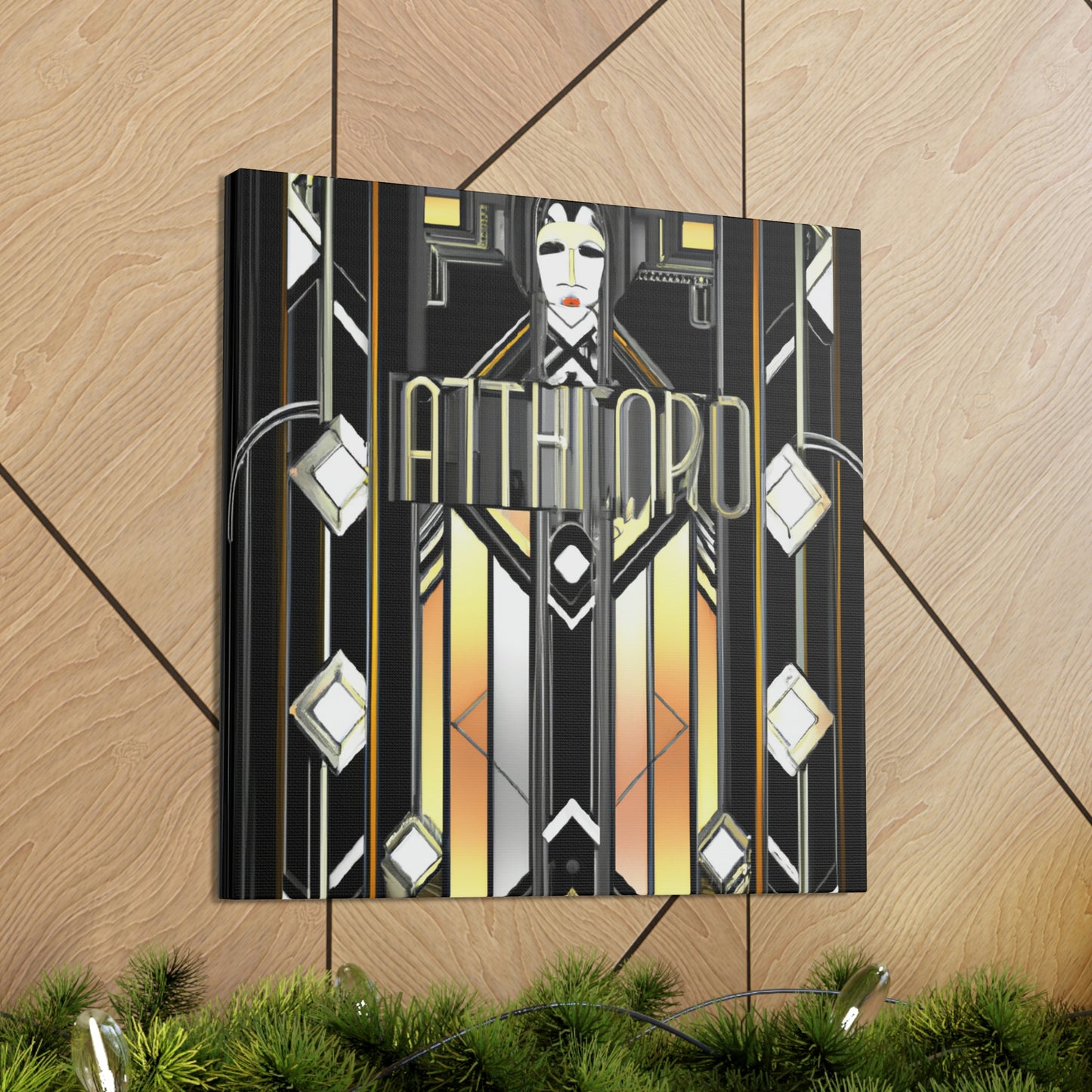 Dazzling Disco Deco - Canvas